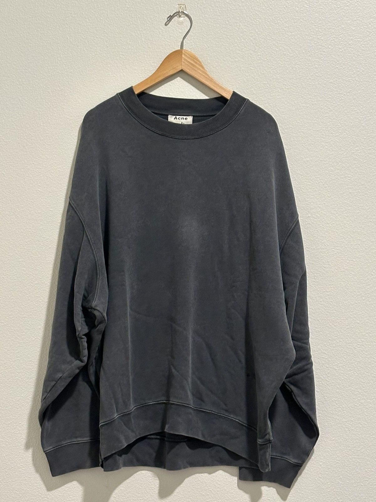Acne Studios Acne Studios Fayte Wash SS18 Crewneck Sweatshirt Size XL Size US XL / EU 56 / 4 - 1 Thumbnail