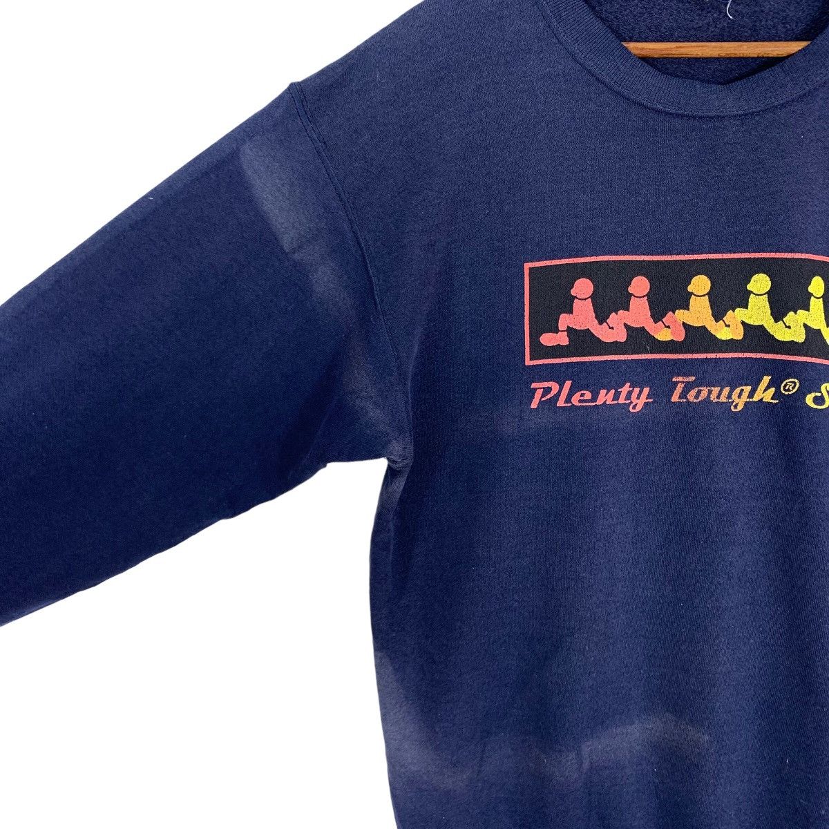 Vintage × Welcome Skateboards VINTAGE 90S PLENTY TOUGH SPORT SKATEBOARD PULLOVER CREWNECK Size US M / EU 48-50 / 2 - 6 Thumbnail
