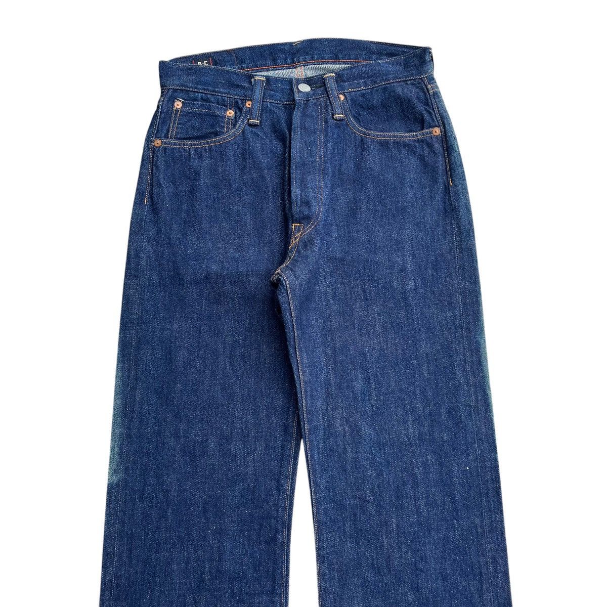 45rpm × Japanese Brand Vintage 45RPM Selvedge Red Line Indigo Denim Pants Size US 29 - 3 Thumbnail