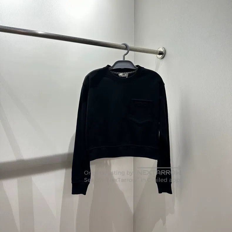 Fendi Fendi Logo Print Short Hoodie Size XS / US 0-2 / IT 36-38 - 1 Thumbnail