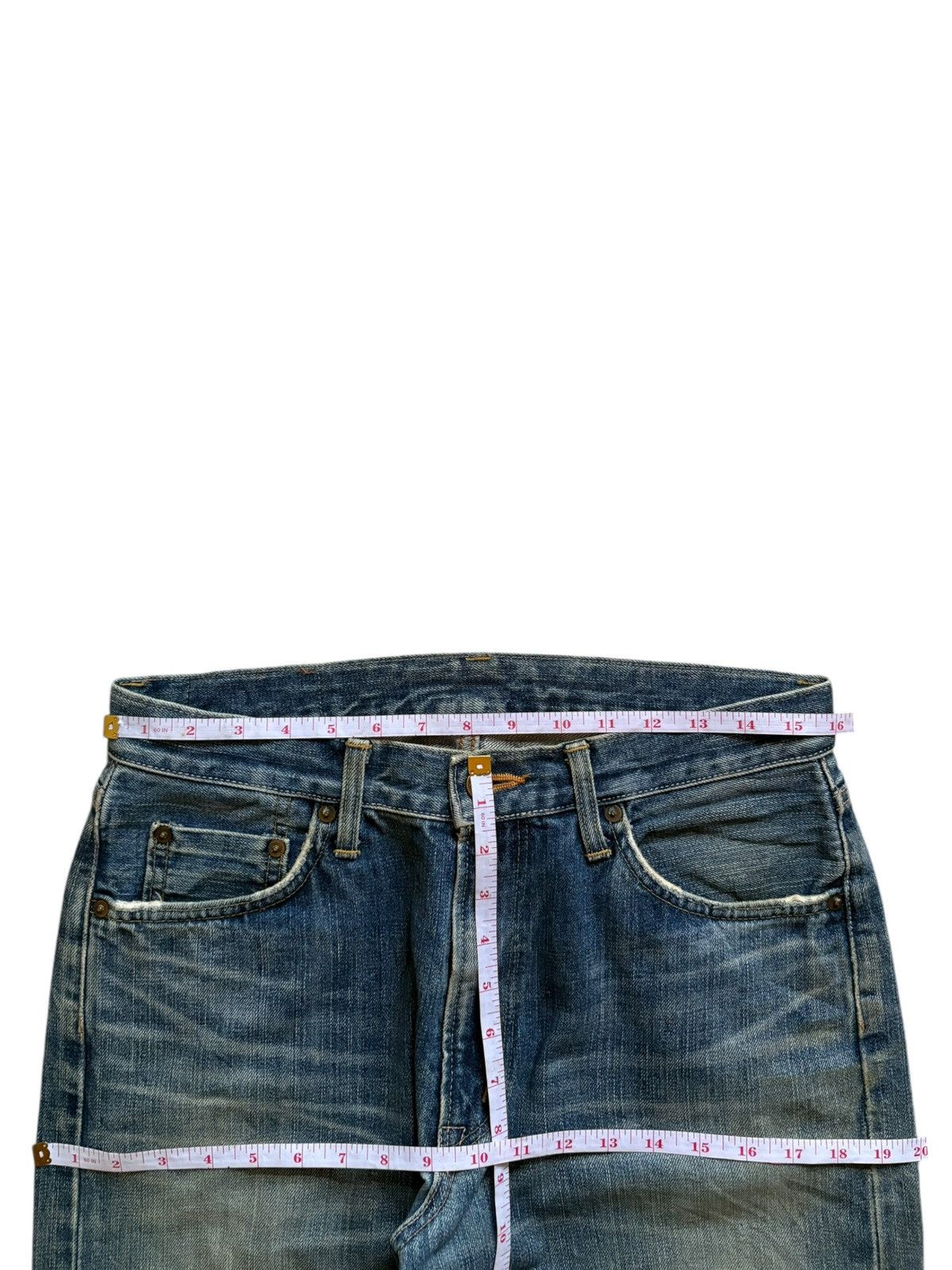 Edwin Vintage Japanese Edwin 505xx Selvedge Mud Wash Baggy Jeans Size US 32 / EU 48 - 13 Thumbnail