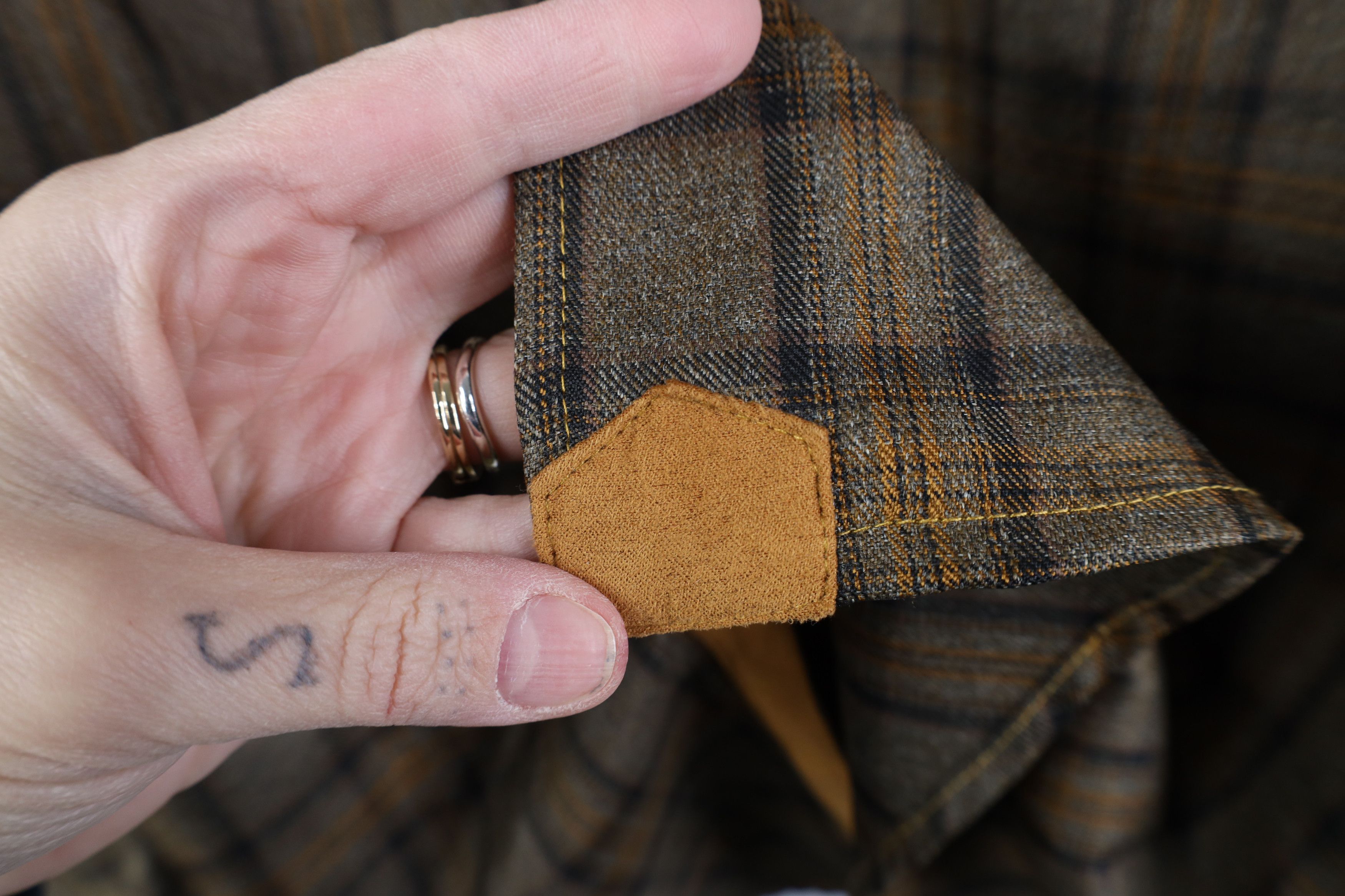 Vintage Vintage 90s Streetwear Rodeo Cowboy Button Shirt Brown Plaid Size US M / EU 48-50 / 2 - 10 Thumbnail