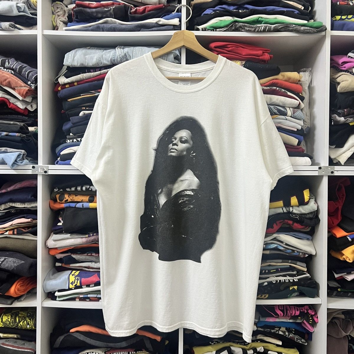 Rap Tees × Vintage VTG DIANA ROSS Size US XL / EU 56 / 4 - 1 Thumbnail