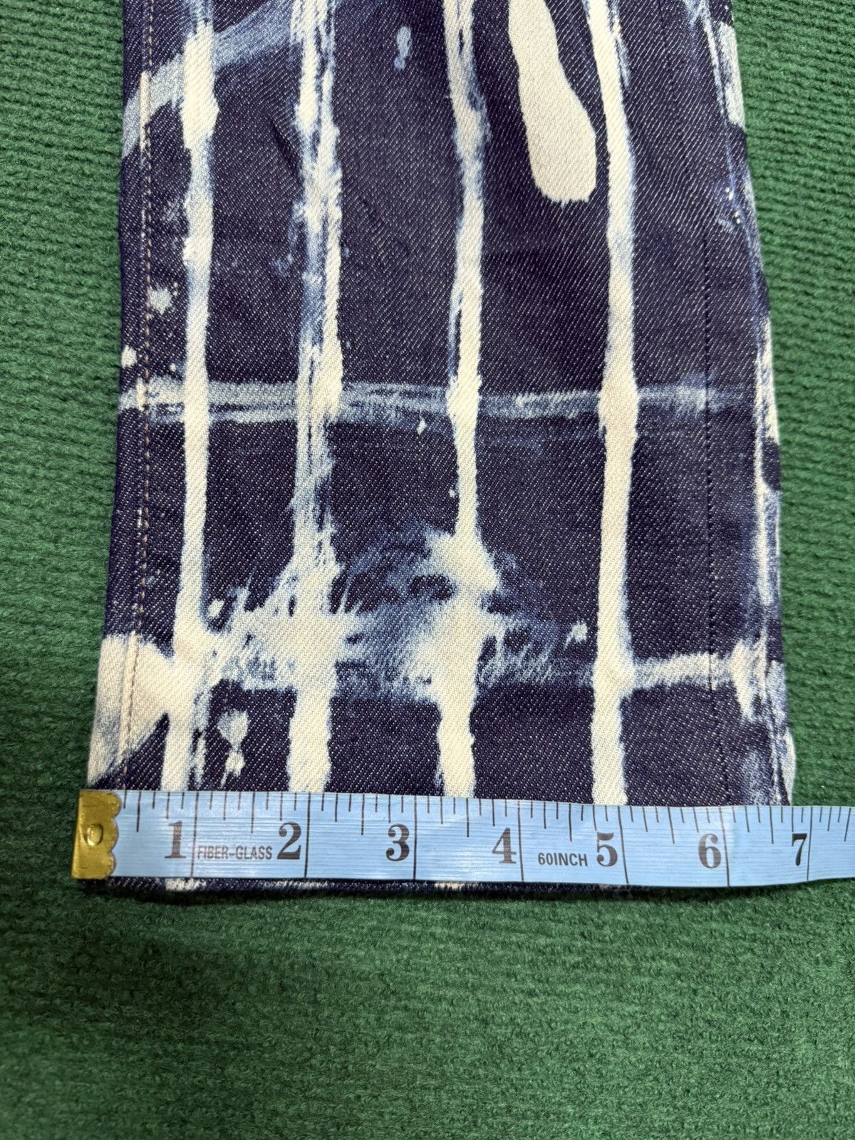 Uniqlo Uniqlo Selvage Colour Bleach Design Jeans Size US 35 - 11 Thumbnail