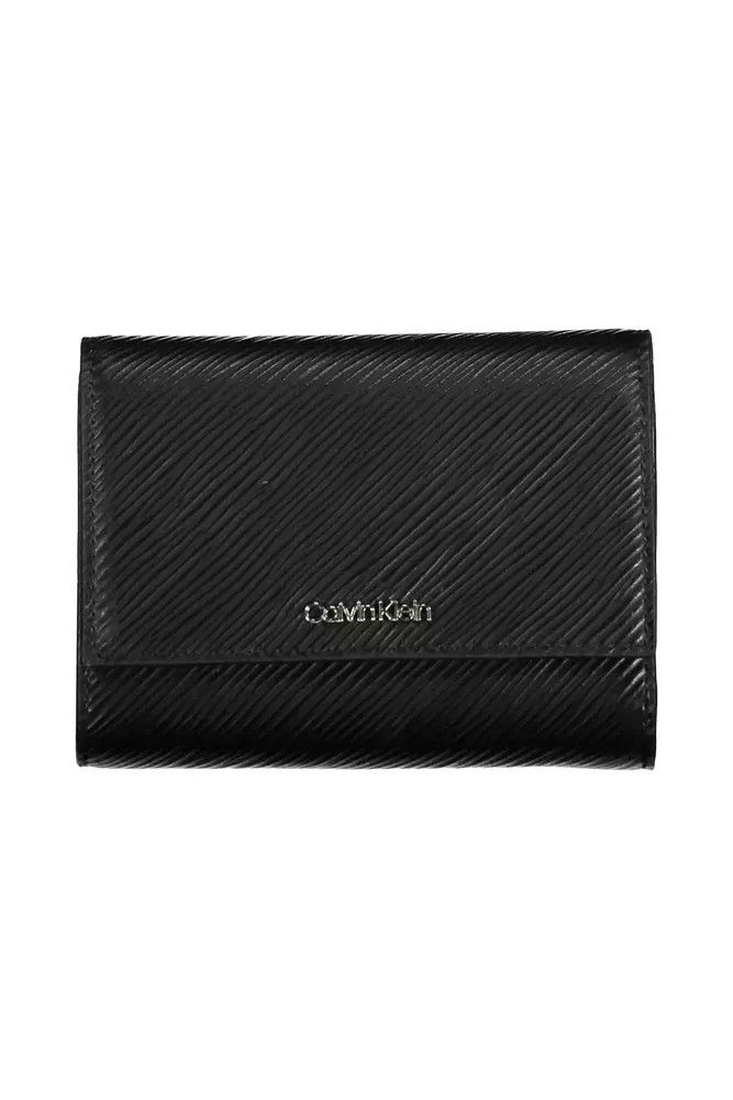 Calvin Klein Black Polyethylene Women Women's Wallet Size ONE SIZE - 1 Thumbnail