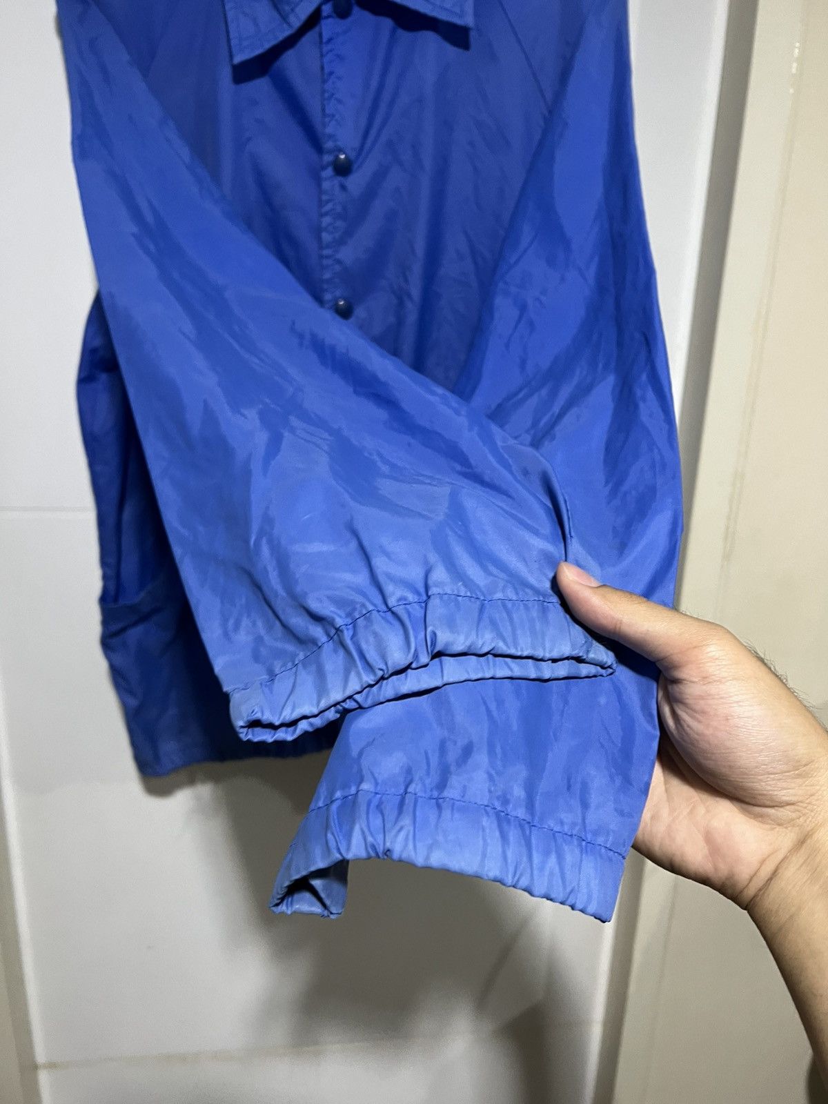Other Faded Vintage 80s Blue Light Jacket Size US L / EU 52-54 / 3 - 5 Thumbnail