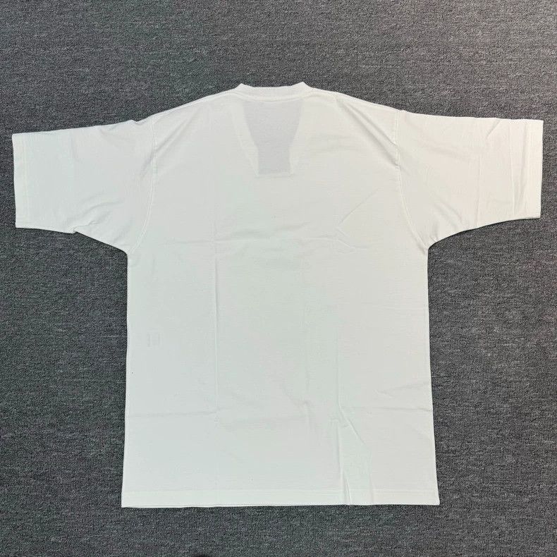 Balenciaga Balenciaga Double B logo V-neck white short sleeve T-shirt Size US XS / EU 42 / 0 - 2 Thumbnail