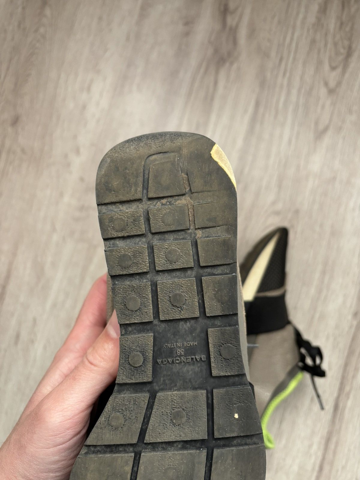 Balenciaga Balenciaga Tri Color Leather and Suede Race Runner Size 38 Size US 8 / IT 38 - 10 Thumbnail