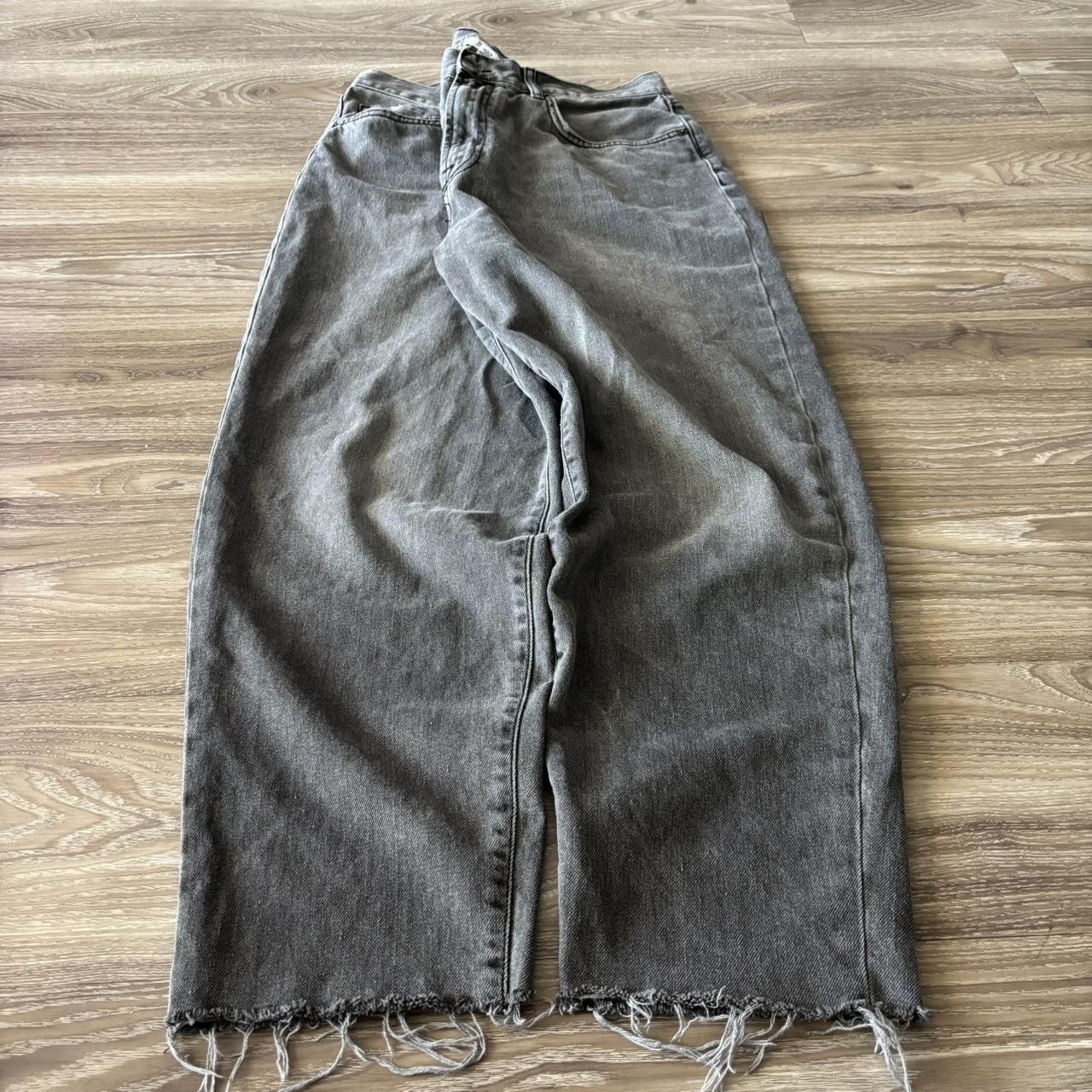 Vintage Crazy Vintage Y2K/2000s Faded Black Grunge Denim Jeans! 34x27 Size US 34 / EU 50 - 3 Thumbnail