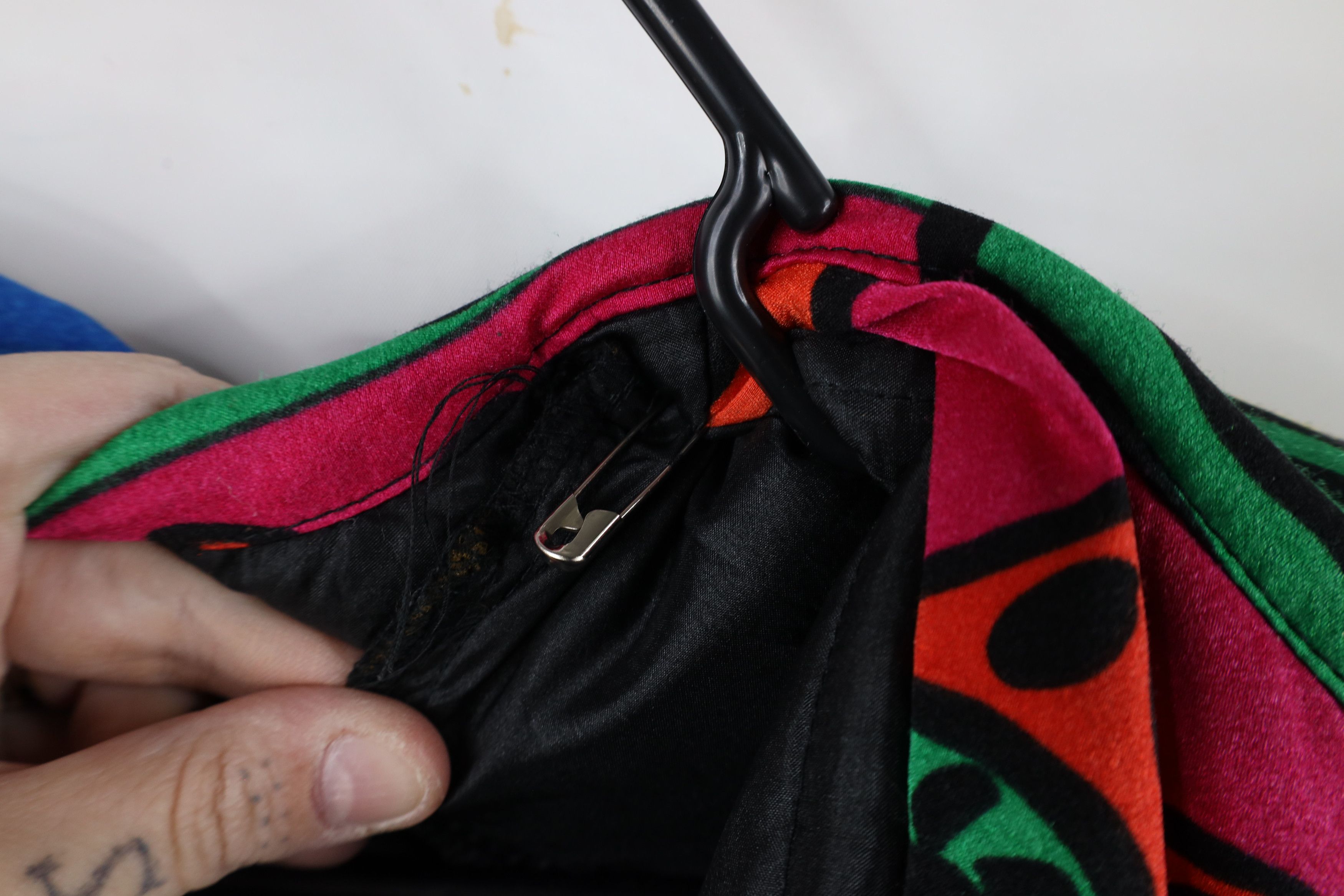 Vintage Vintage 90s Streetwear Rainbow Abstract Parka Jacket Size S / US 4 / IT 40 - 12 Thumbnail