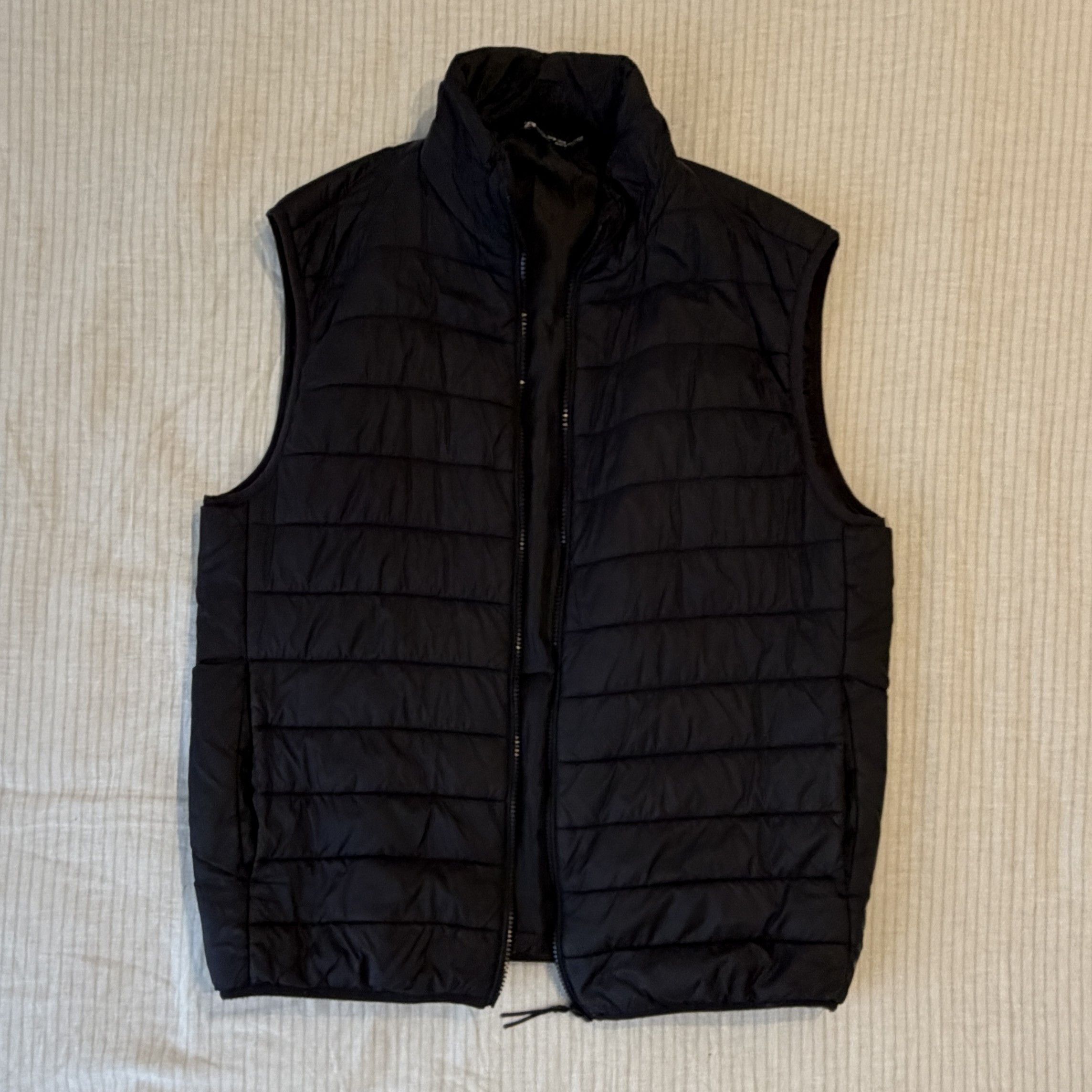 Zara Zara Water Repellent Lightweight Puffer Vest Black Size US M / EU 48-50 / 2 - 2 Thumbnail