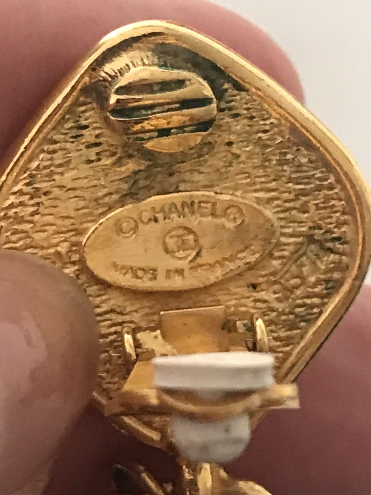 Chanel CHANEL MONOGRAM EARRINGS Size ONE SIZE - 6 Thumbnail