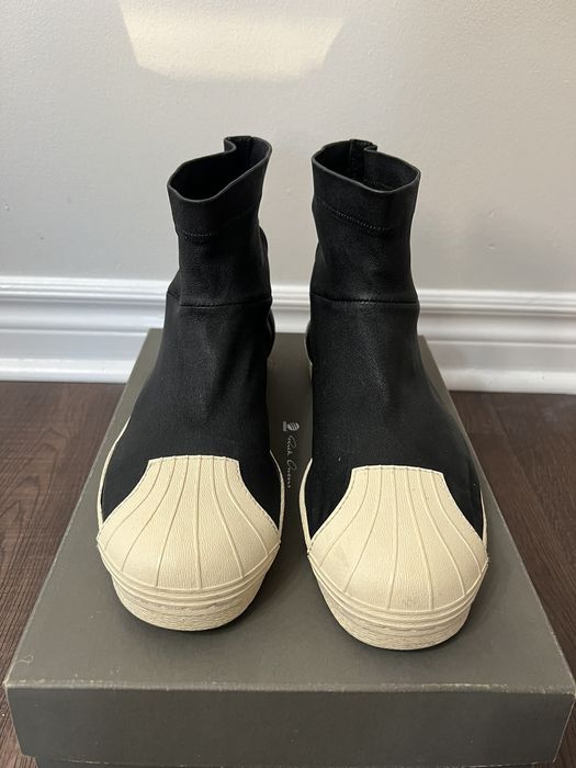 Adidas superstar best sale rick owens