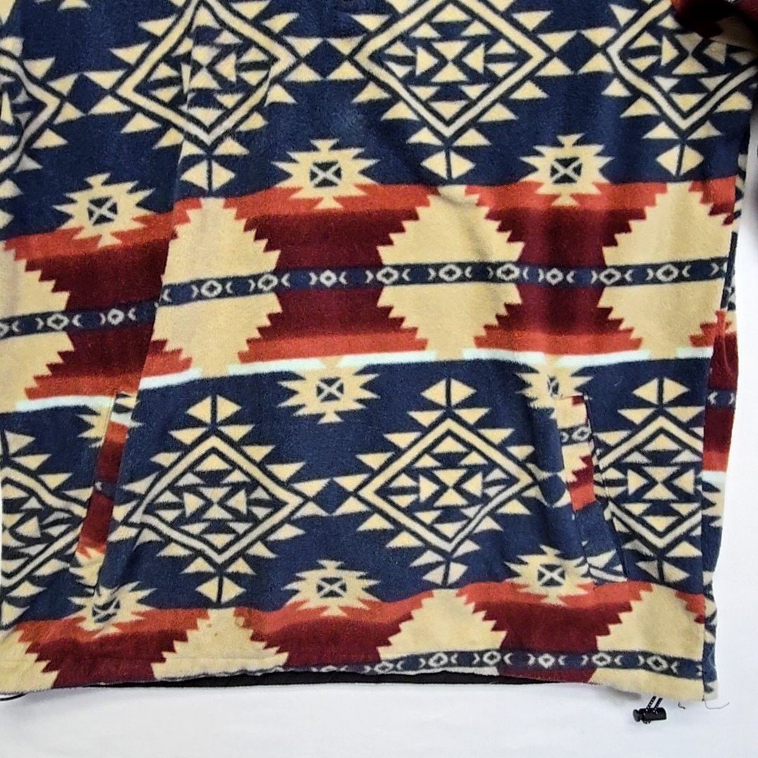 Pacsun Aztec Fleece Pullover Southwestern Multicolor M Sweatshirt Size US M / EU 48-50 / 2 - 2 Thumbnail