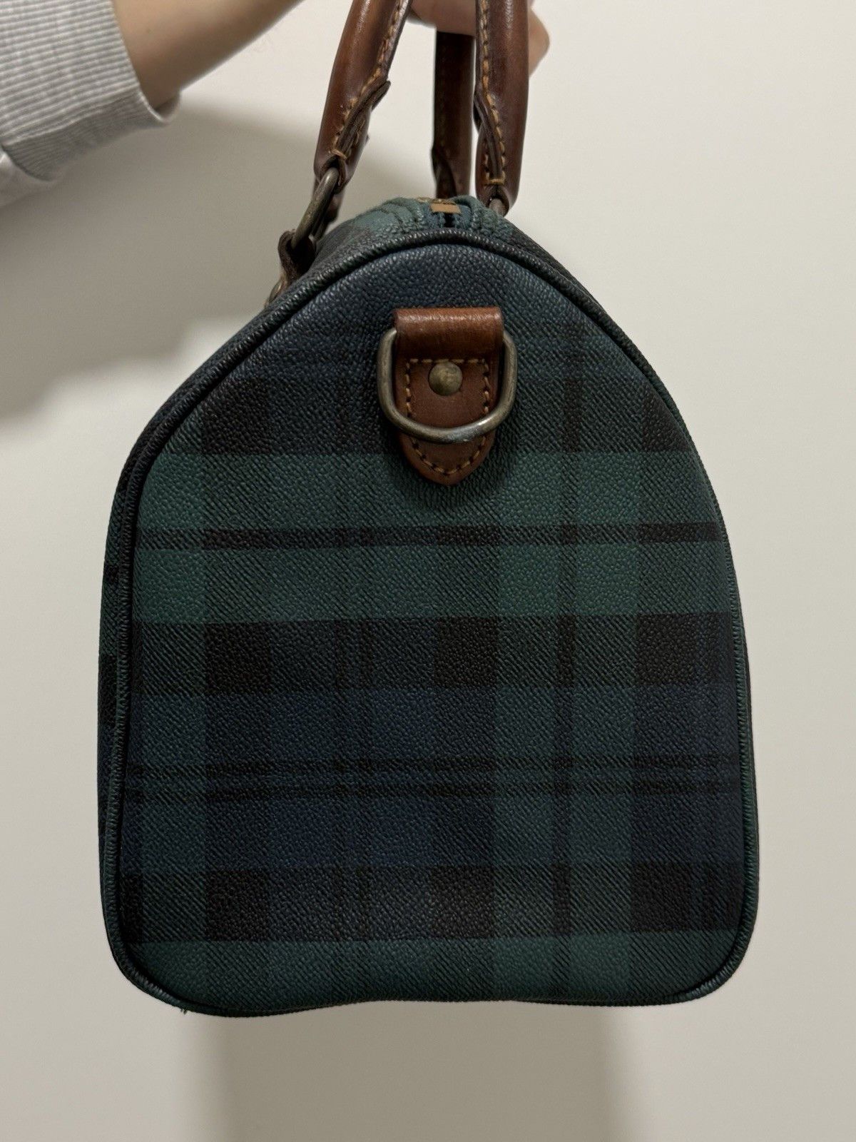 Polo Ralph Lauren DDP Vintage Polo Ralph Lauren Plaid Speedy Small Boston Bag Size ONE SIZE - 8 Thumbnail