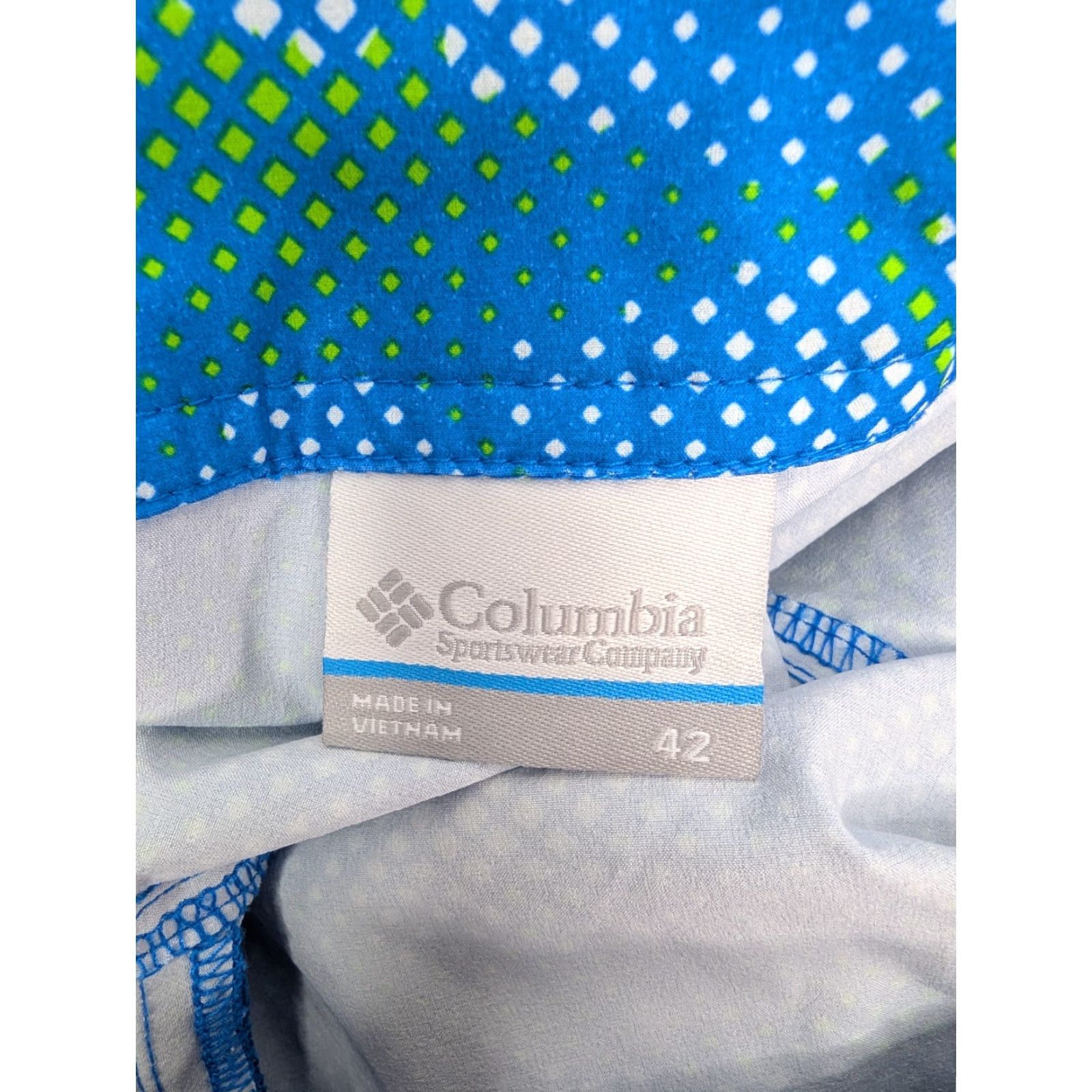 Vintage Columbia PFG Swim Trunks Beach Cargo Shorts Offshore Men 42 Blue 1709001 Size US 42 / EU 58 - 7 Thumbnail