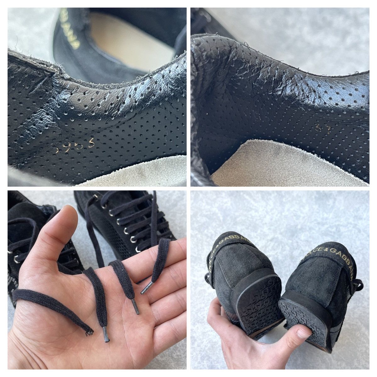 Dolce & Gabbana Vintage Dolce & Gabbana Archival Crystal DG Sneakers 37 Y2K Size US 7 / IT 37 - 25 Thumbnail