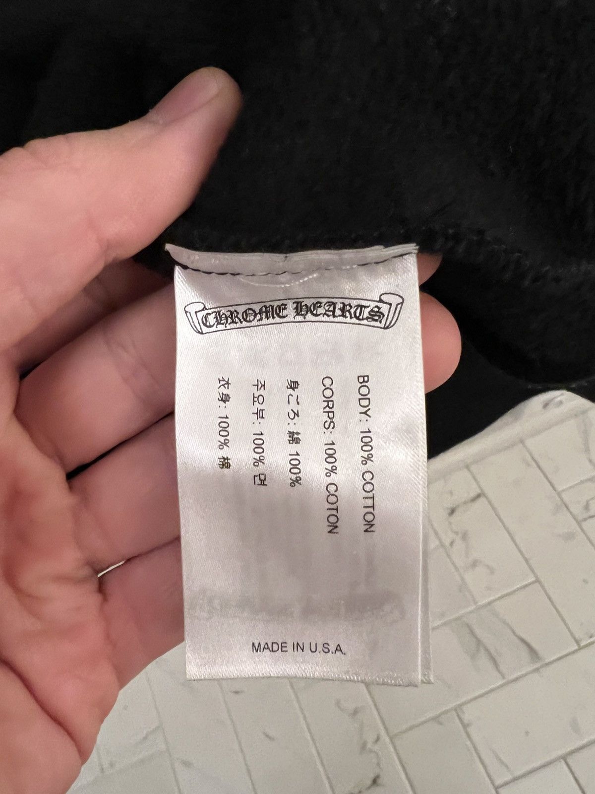 Chrome Hearts Chrome Hearts Classic Hoodie Size US L / EU 52-54 / 3 - 8 Thumbnail