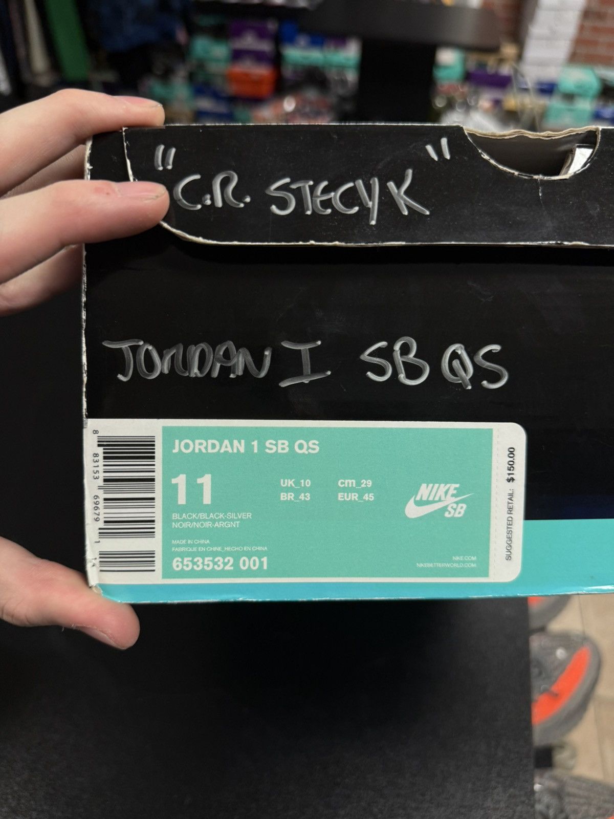 Nike Jordan 1 SB High Top Size 11 RARE Craig Stecyk Size US 11 / EU 44 - 14 Thumbnail