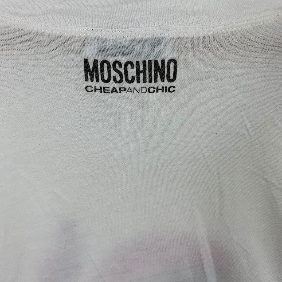 Moschino MOSCHINO CHEAP & CHIC Collection Picnic Tee Shirt Top Size S / US 4 / IT 40 - 5 Thumbnail