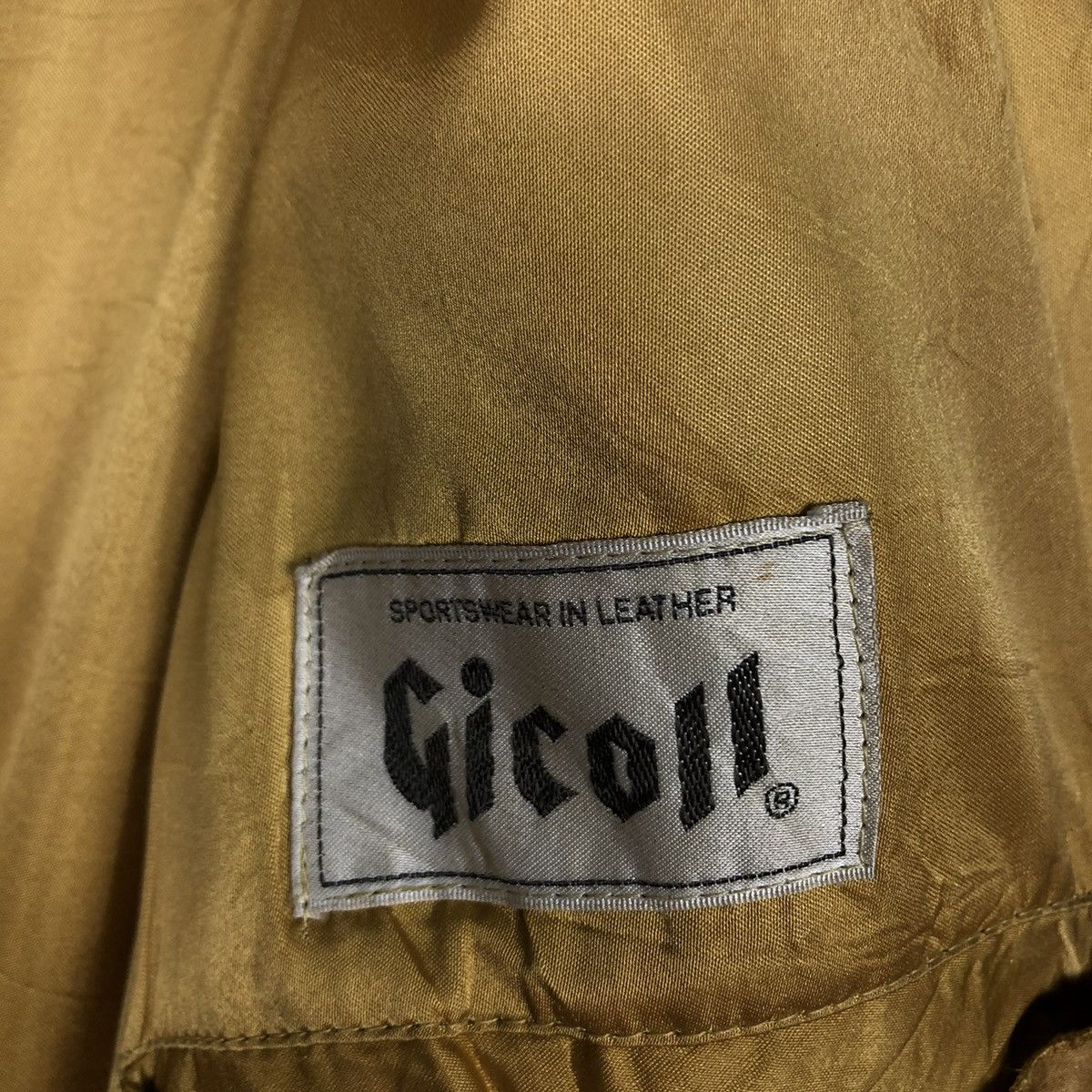 Japanese Brand 🔥VTG BIKER LEATHER JACKET GICOLL FUR COLLAR 14th ADDICTION Size US M / EU 48-50 / 2 - 19 Thumbnail