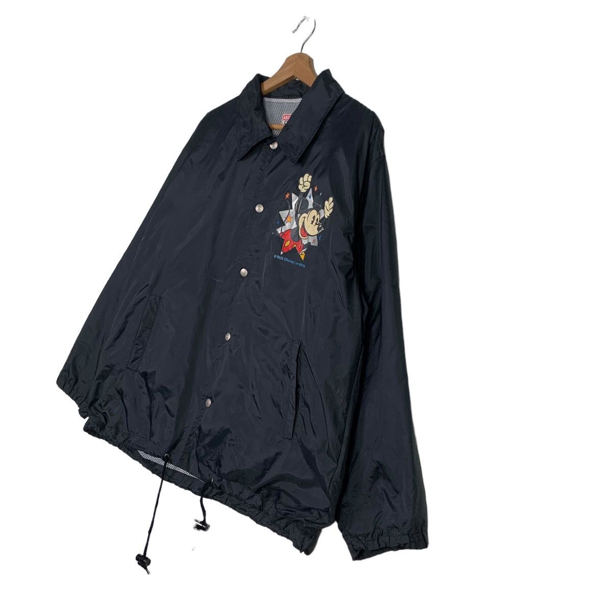 Disney MICKEY MOUSE Graphic Big Logo Coach Jacket #0200-C10 Size US M / EU 48-50 / 2 - 4 Thumbnail