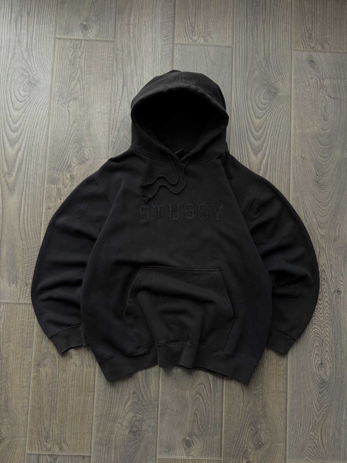 Stussy Vintage Stussy 90s Baggy Big Logo Hoodie Size US XL / EU 56 / 4 - 2 Thumbnail