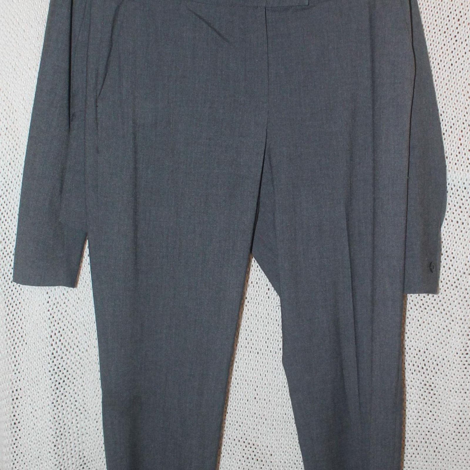 H&M H&M Women's Charcoal Pant Suit (Top & Bottom) Size 14 Short Size XL / US 12-14 / IT 48-50 - 3 Thumbnail