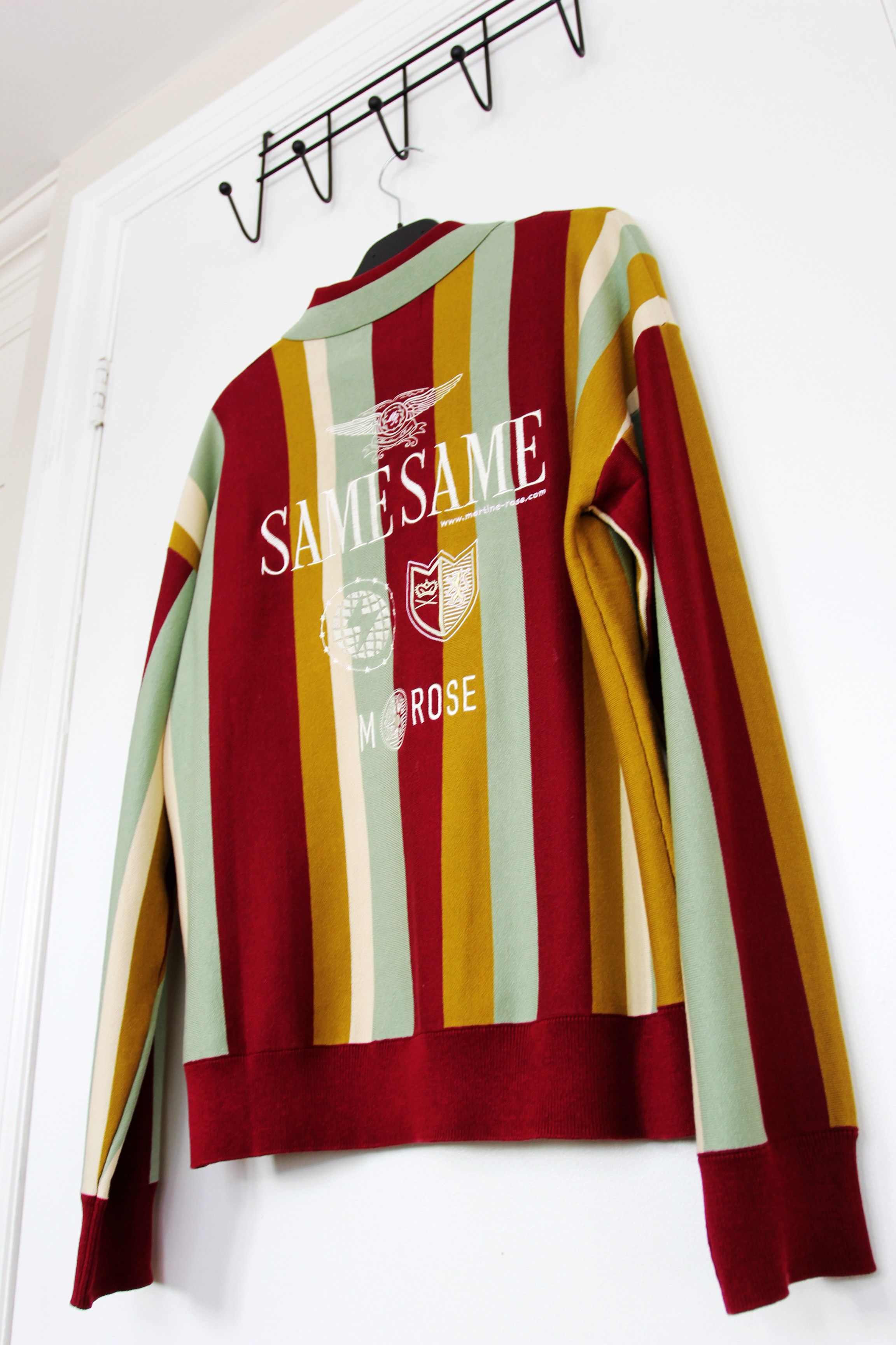Martine Rose BNWT AW24 MARTINE ROSE SAME SAME VERTICAL STRIPE SWEATER S Size US S / EU 44-46 / 1 - 7 Thumbnail