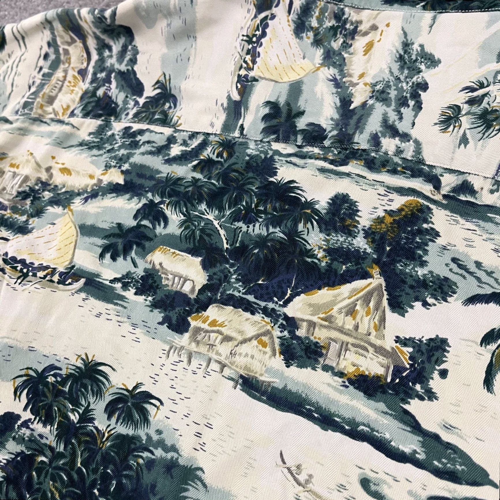 Tommy Bahama Tommy Bahama Shirt XL Mens Green Island Aloha Hawaiian Resort Size US XL / EU 56 / 4 - 6 Thumbnail