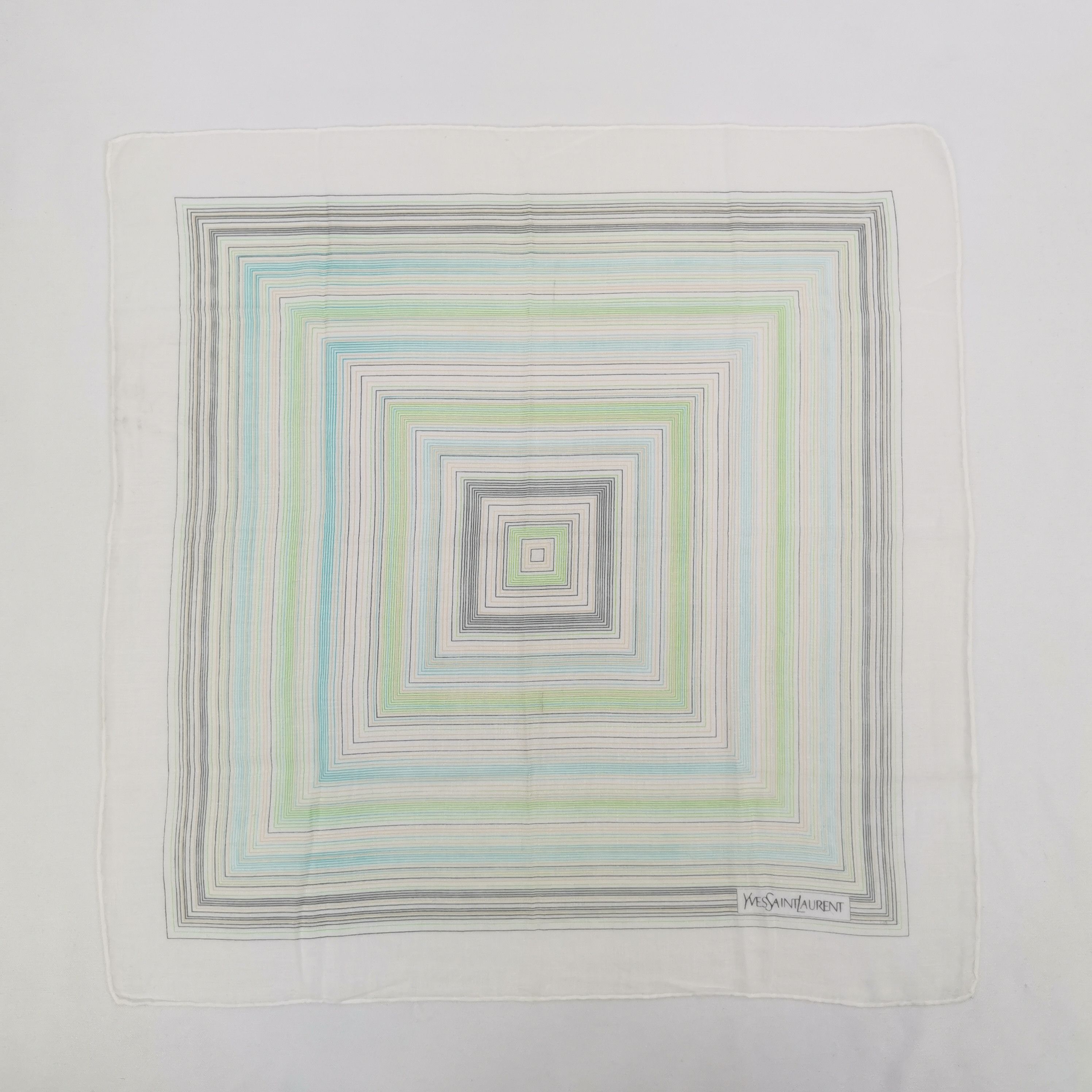 Vintage Vintage Yves Saint Laurent Handkerchief Neckerchief Bandana Size ONE SIZE - 2 Thumbnail