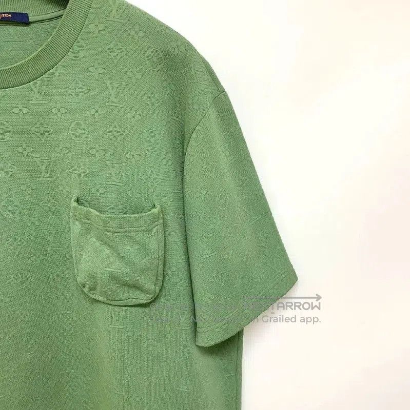 Louis Vuitton Louis Vuitton Green Cotton T. Size US XXL / EU 58 / 5 - 4 Thumbnail