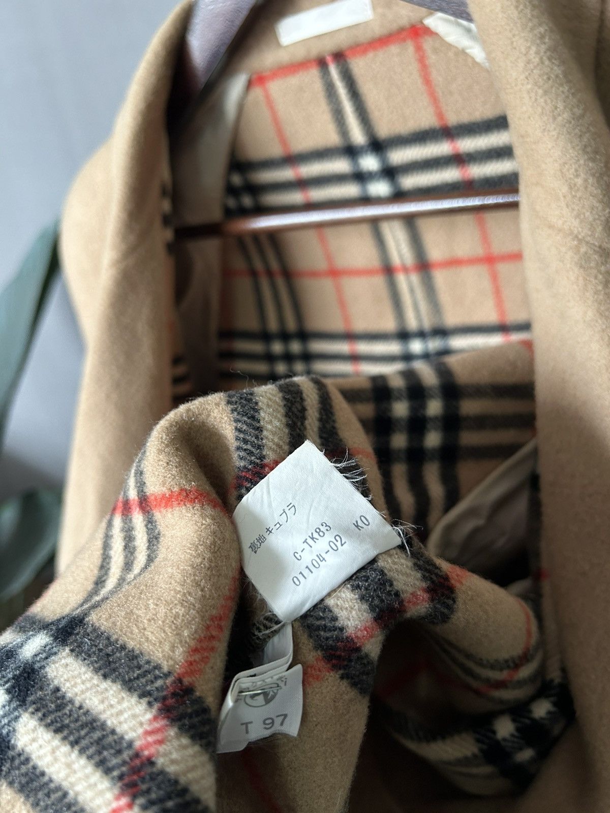 Burberry Burberry NovaCheck Wool Coat Size US L / EU 52-54 / 3 - 10 Thumbnail