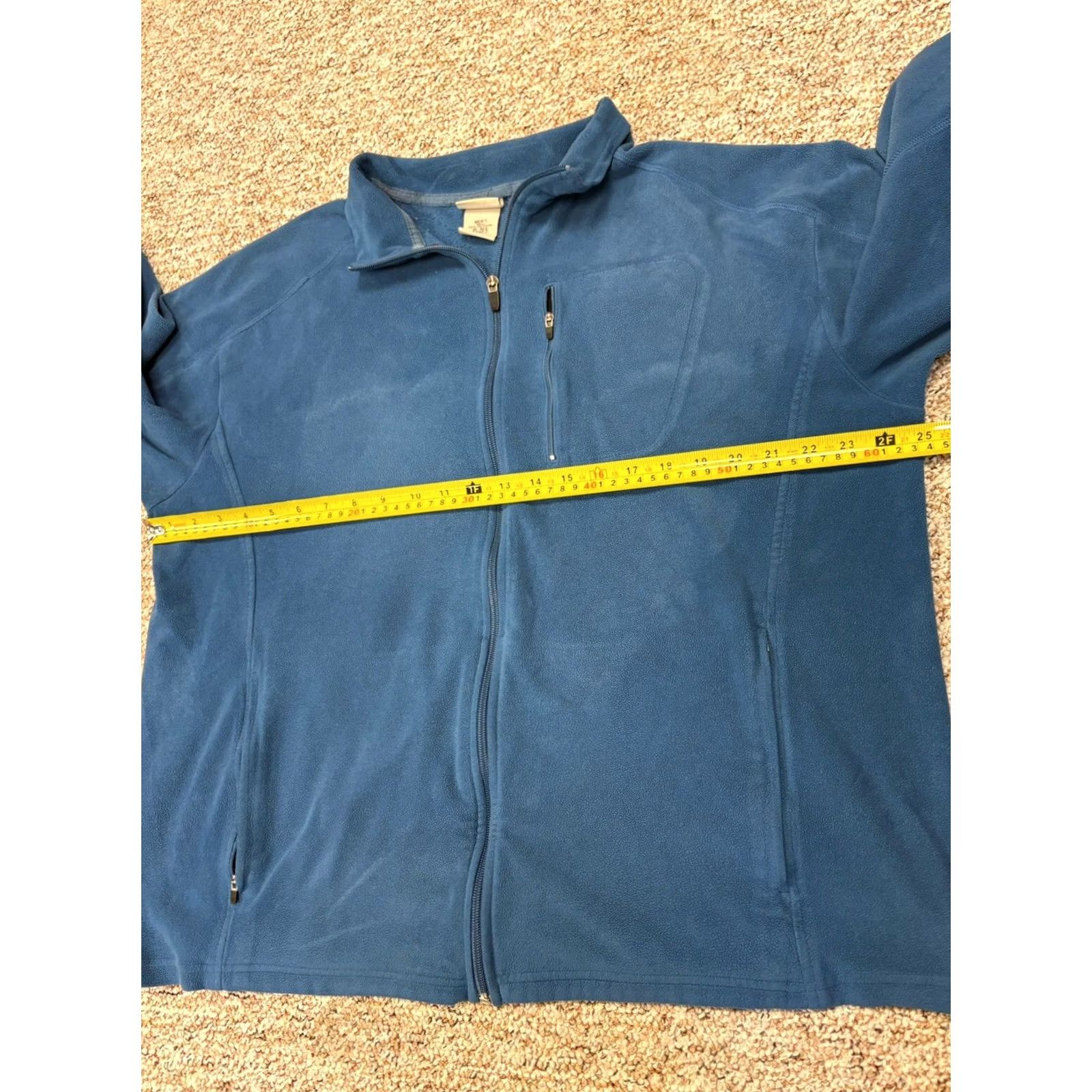 Vintage L.L. Bean Blue Fleece Full Zip Men’s Size XL Regular Full Zip Mock Neck Sweater, Blue, Polyester, Fleece - Men, Regular, 0 DNF2 Size US L / EU 52-54 / 3 - 7 Thumbnail