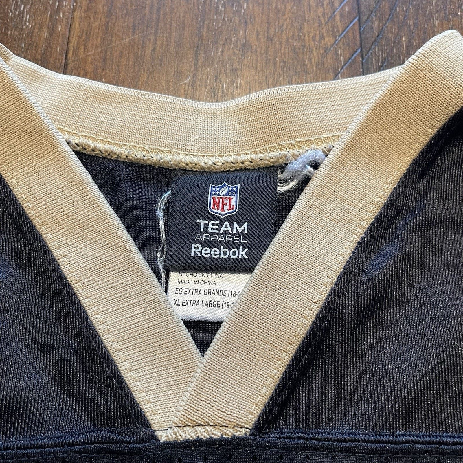 Reebok New Orleans Saints Reggie Bush Reebok Field Jersey Youth XL Size US XL / EU 56 / 4 - 6 Thumbnail
