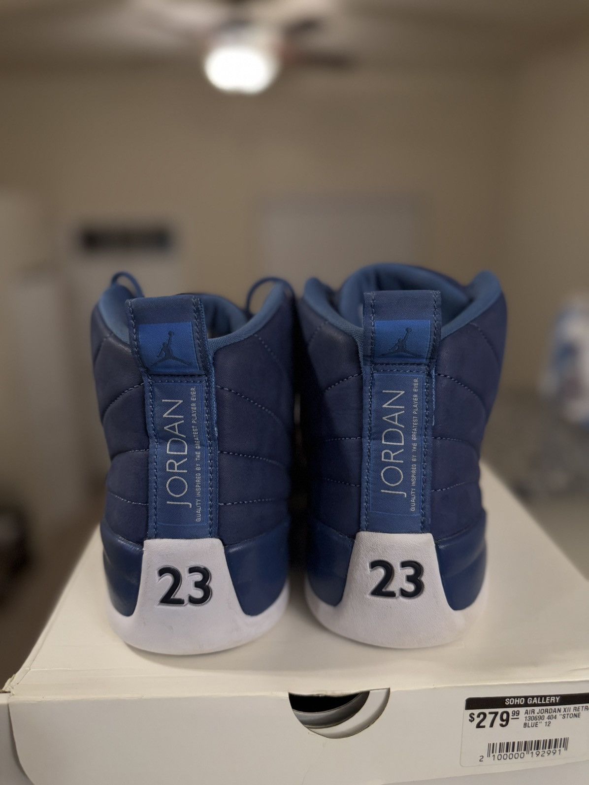 Jordan Brand × Nike Jordan 12 Indigo 2020 (130690-404) Size 12 Clean Size US 12 / EU 45 - 8 Thumbnail