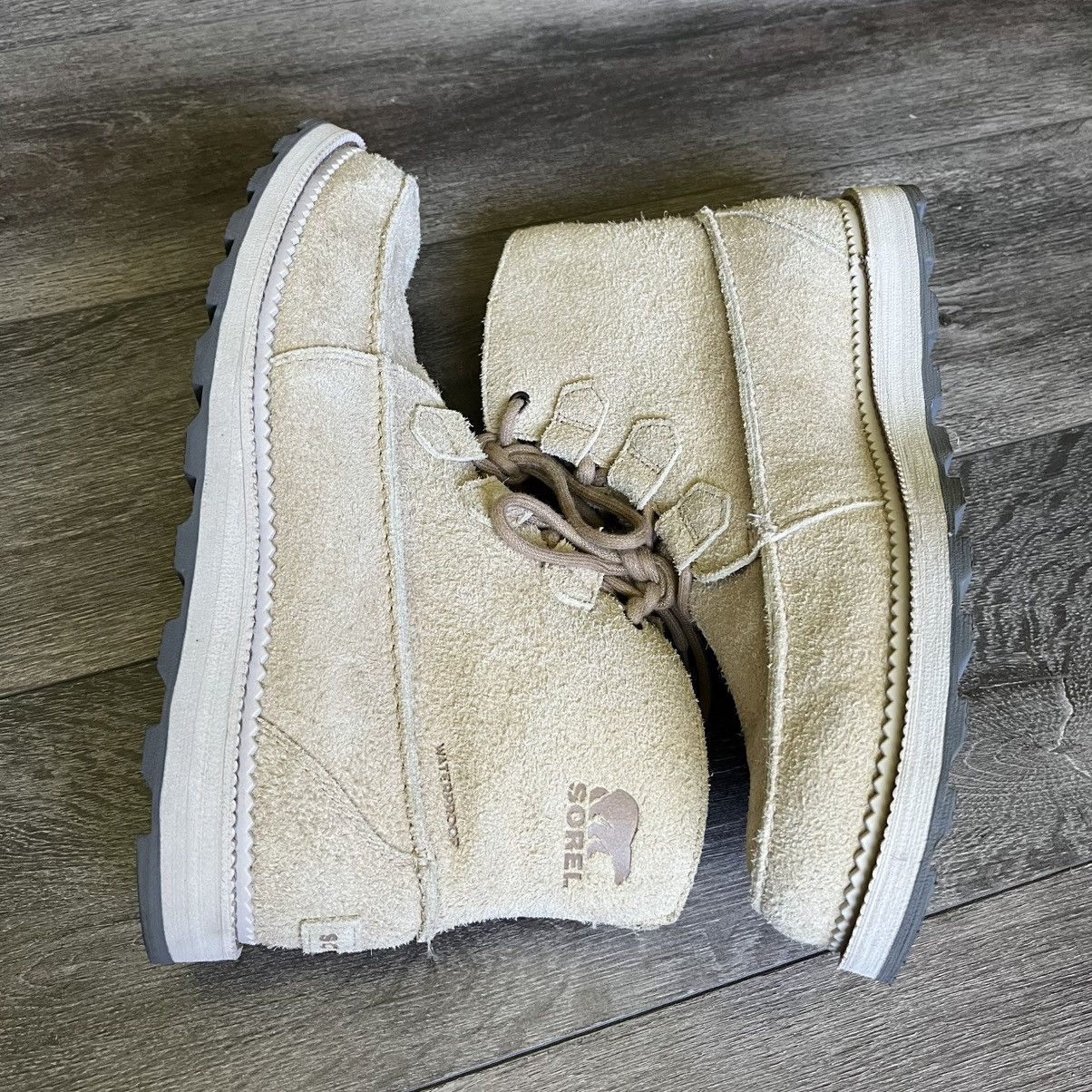 SOREL SOREL Madson Suede Oatmeal Waterproof Boots Size 9 Men’s Size US 9 / EU 42 - 3 Thumbnail