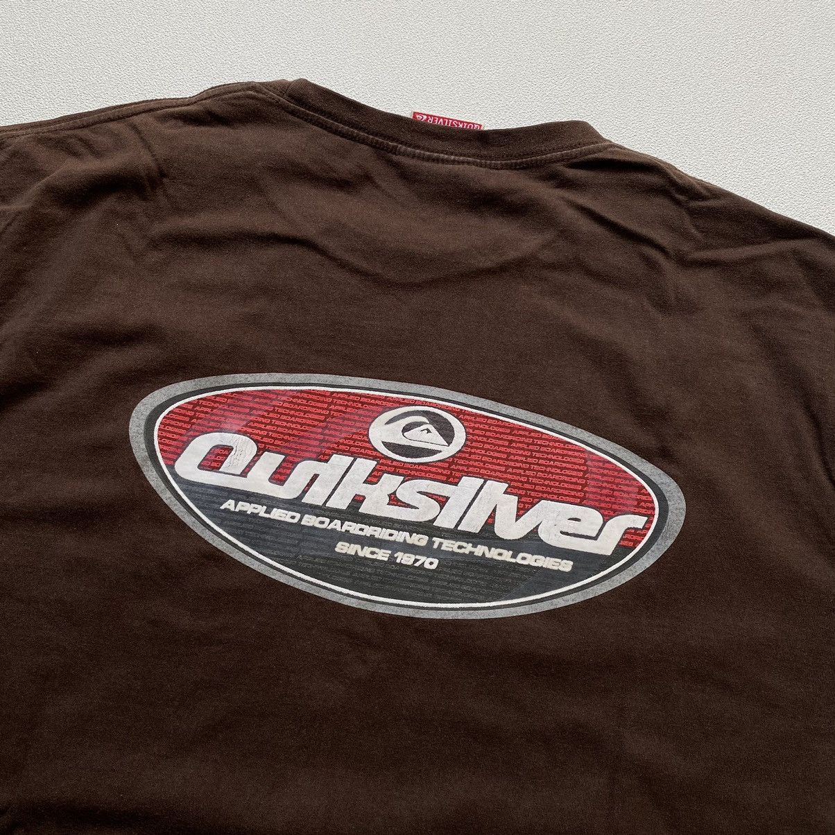 Quiksilver Quiksilver surfing vintage short tee Size US L / EU 52-54 / 3 - 5 Thumbnail