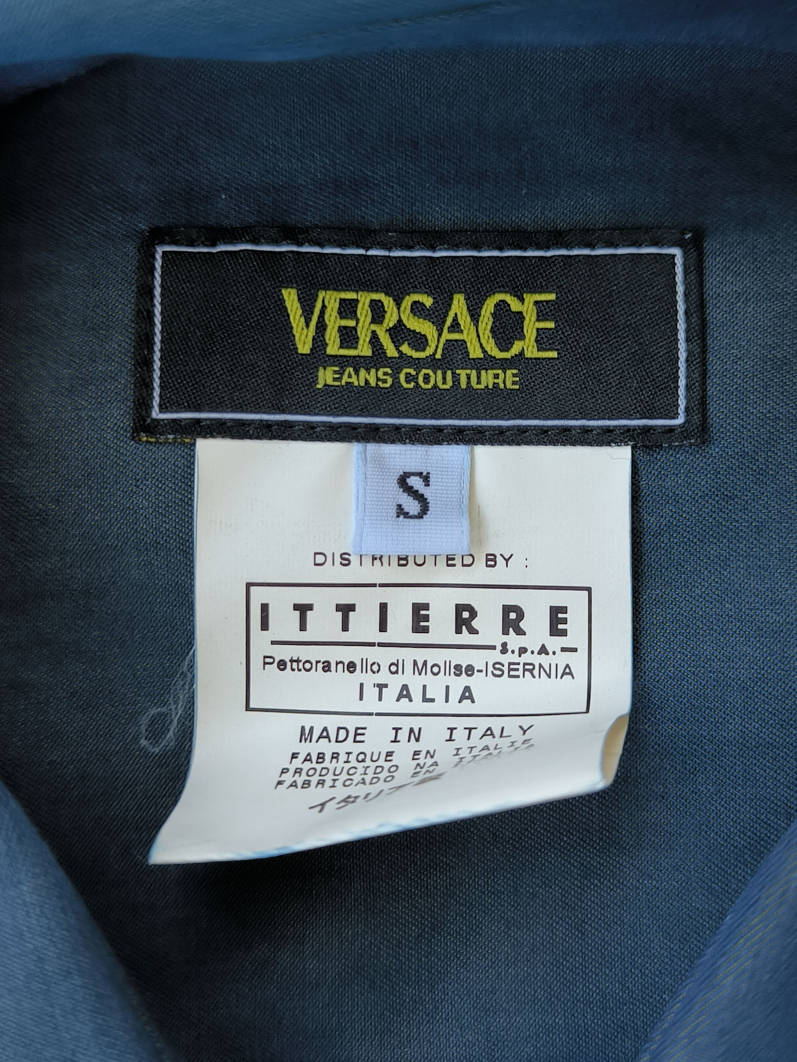 Versace Jeans Couture Vintage Versace Jeans Couture Embroidered Baroque Shirt NOS Size US S / EU 44-46 / 1 - 7 Thumbnail