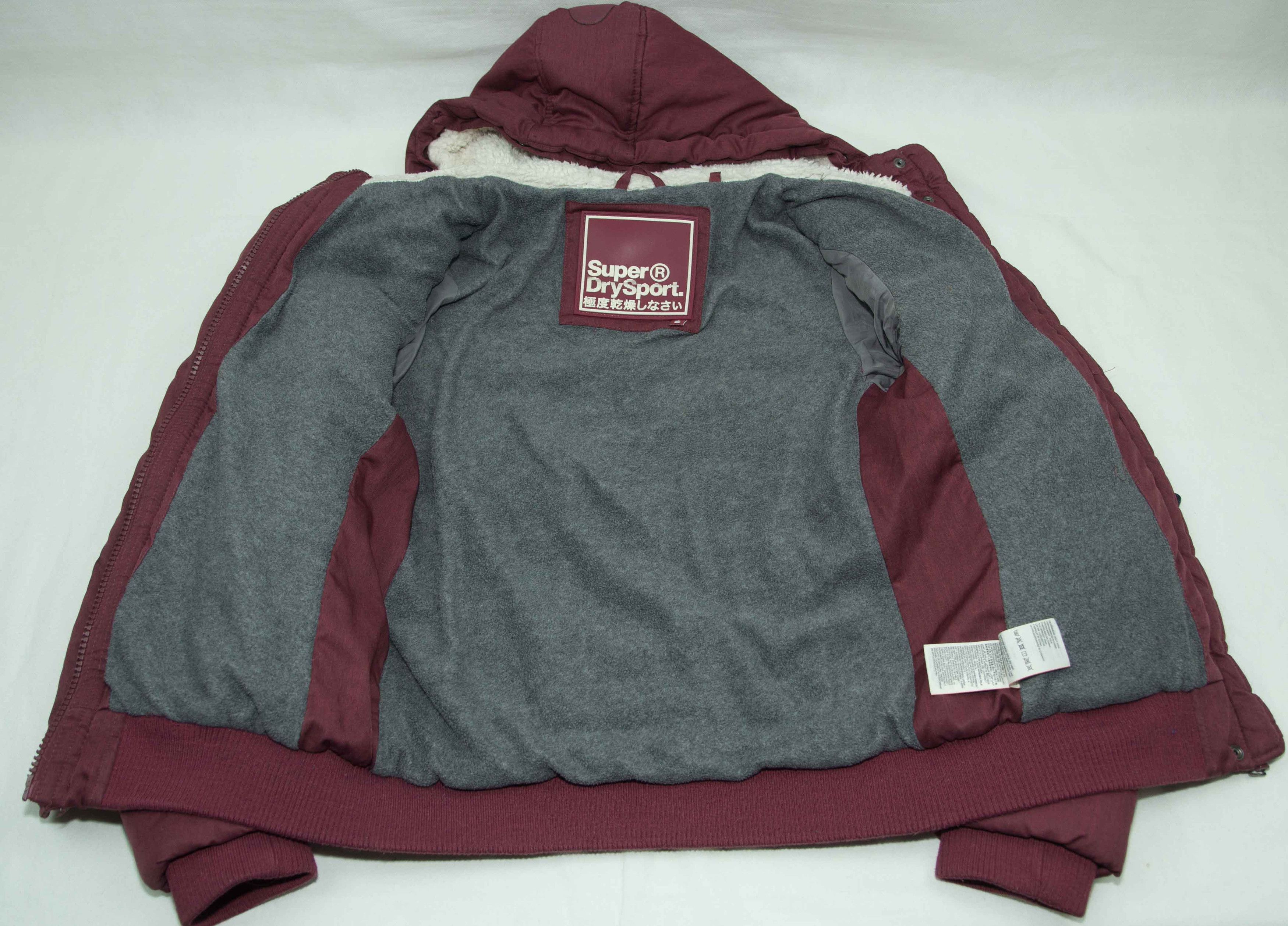 Superdry SUPERDRY SPORT JACKET FLEECE LINING HOODY ZIP SIZE S Size S / US 4 / IT 40 - 6 Thumbnail