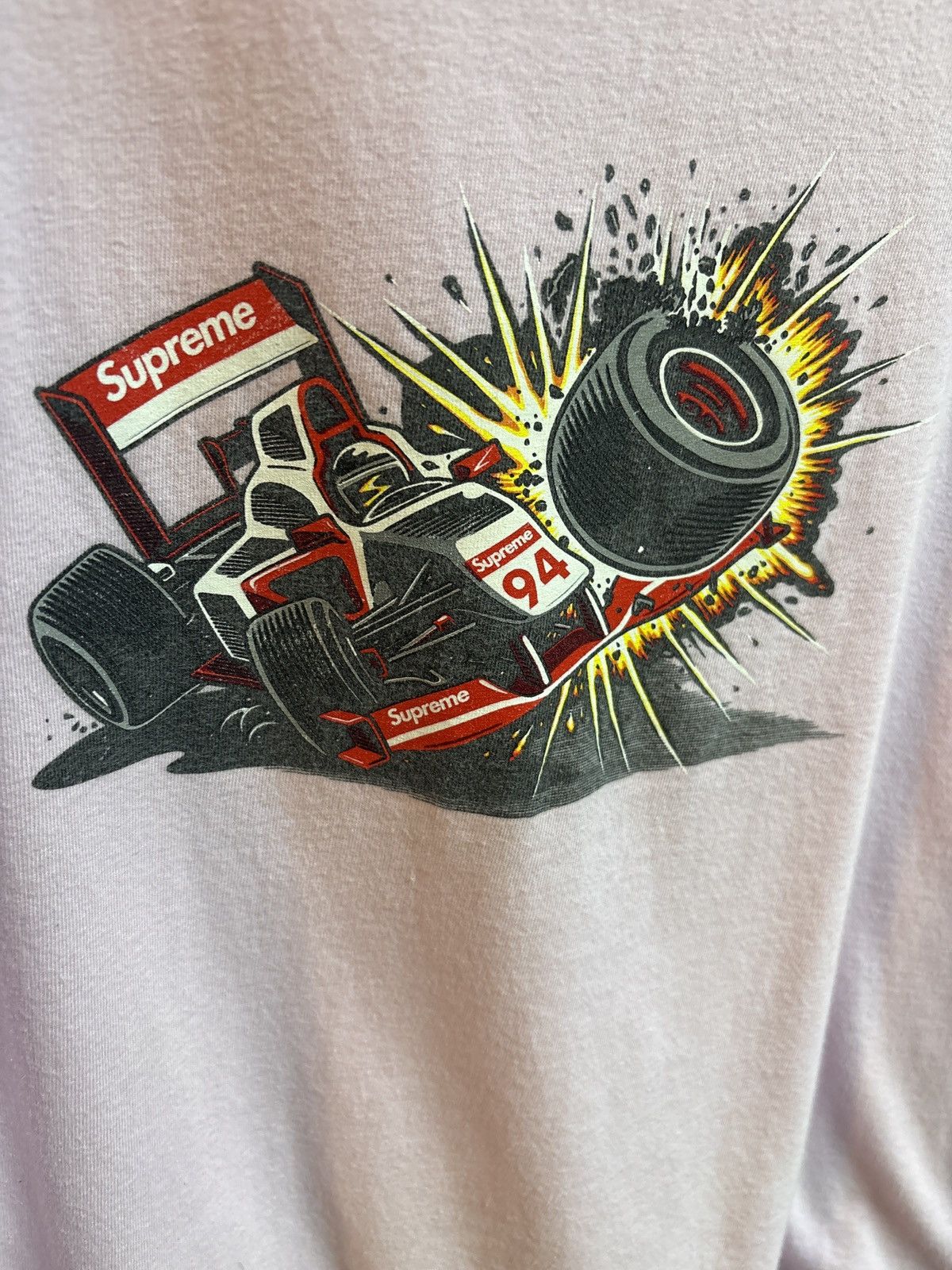 Supreme Supreme Pink T Shirt Size US M / EU 48-50 / 2 - 4 Thumbnail