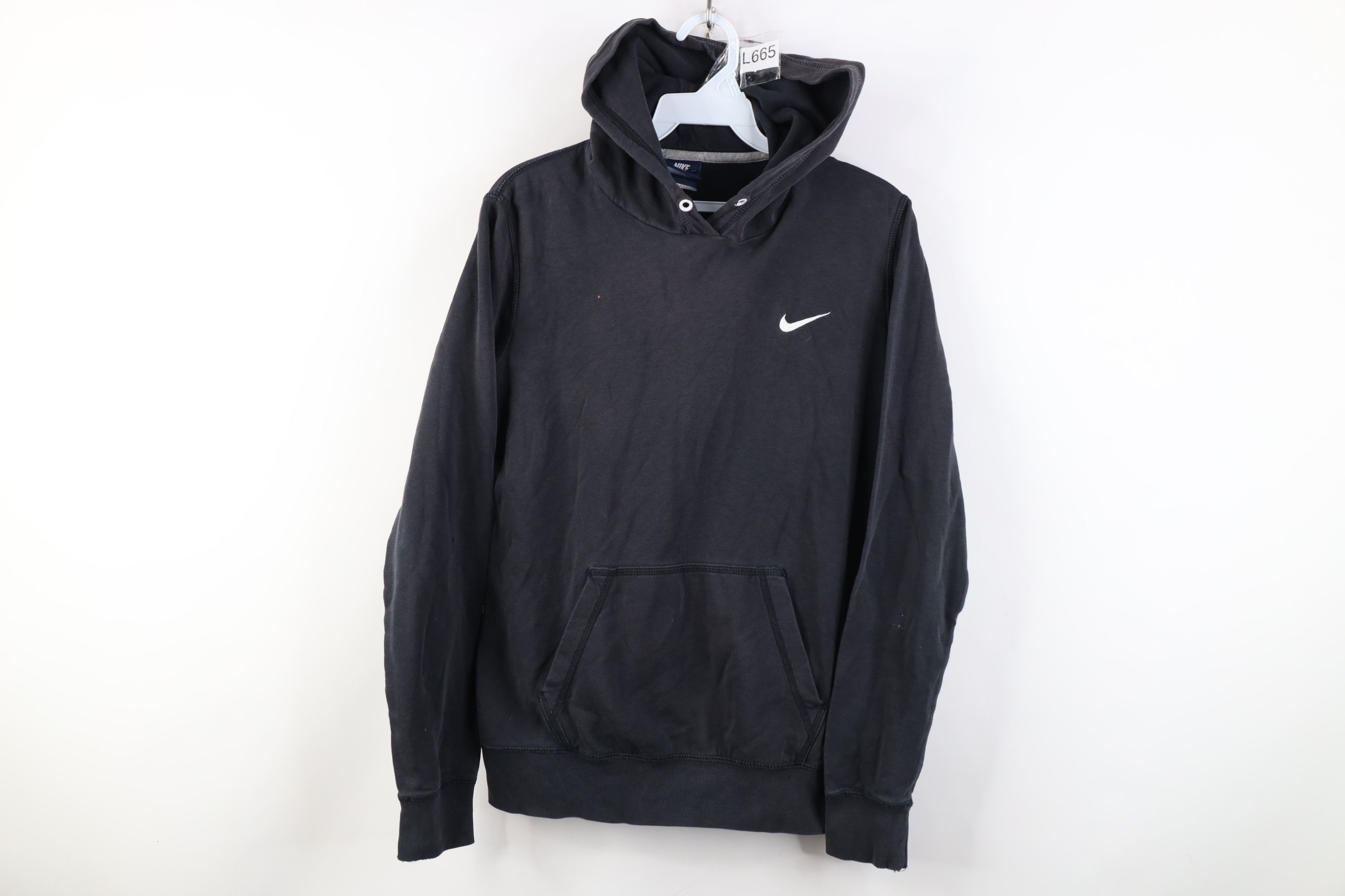 Nike Vintage Y2K Nike Travis Scott Mini Swoosh Hoodie Black Size L / US 10 / IT 46 - 1 Thumbnail