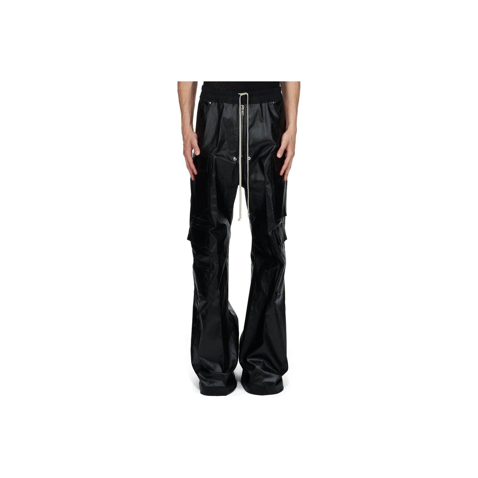 Rick Owens Rick Owens Coated Cargobelas Pants Size 34 Size US 34 / EU 50 - 1 Thumbnail