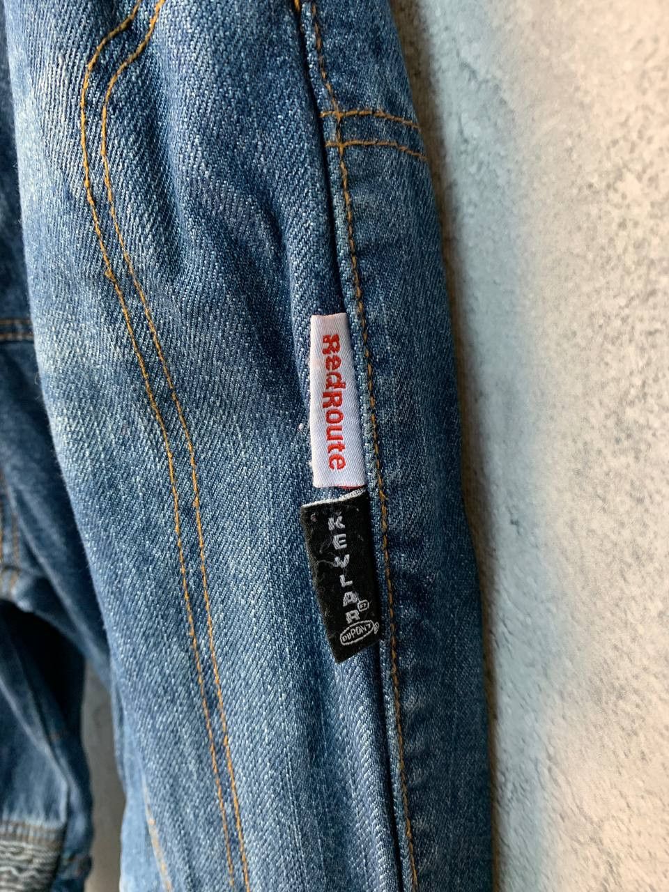 Japanese Brand Red Route London Made with Kevlar Denim Jeans Pants Size US 34 / EU 50 - 14 Thumbnail