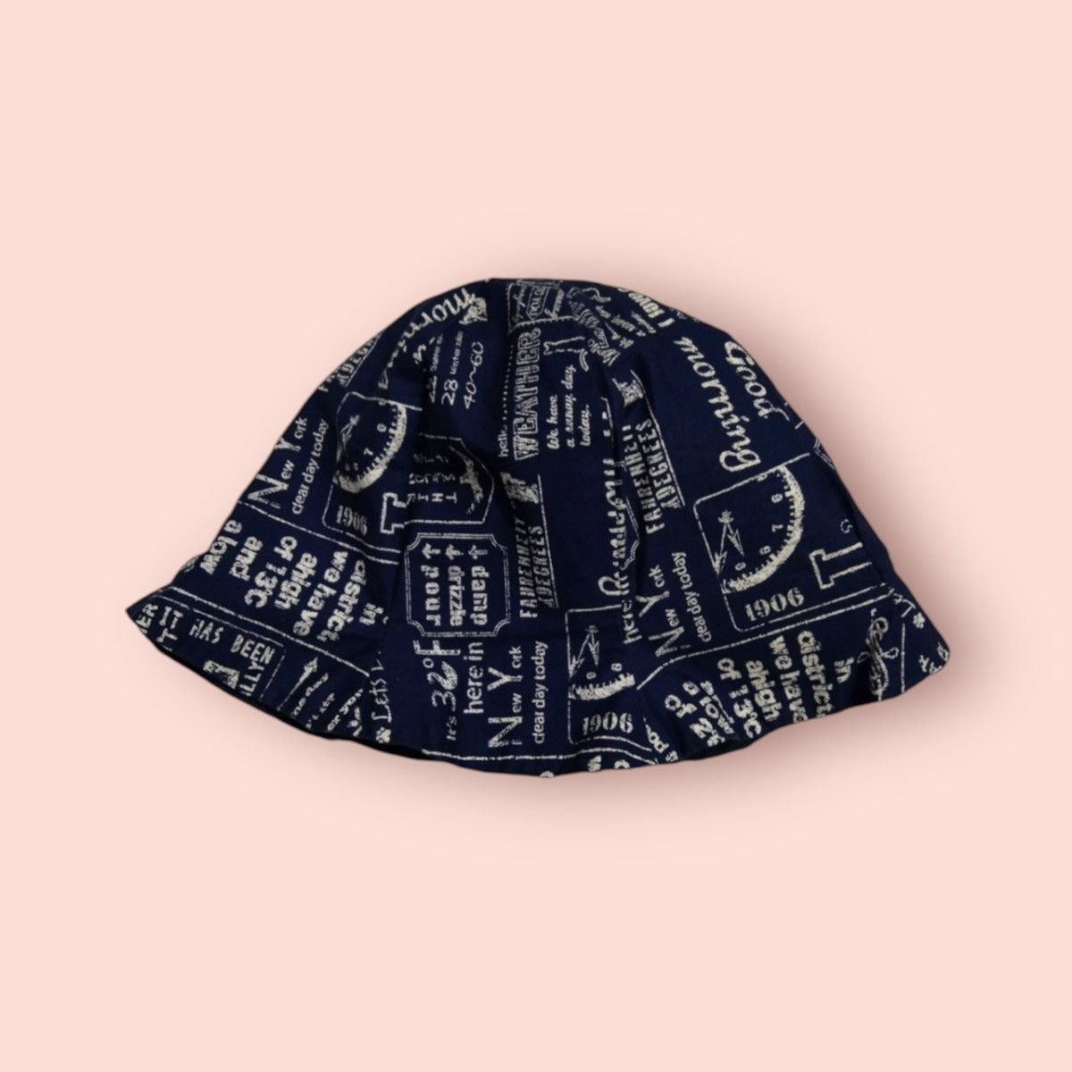 Vintage VINTAGE REVERSIBLE 6 PANELS BUCKET HAT Size ONE SIZE - 8 Thumbnail