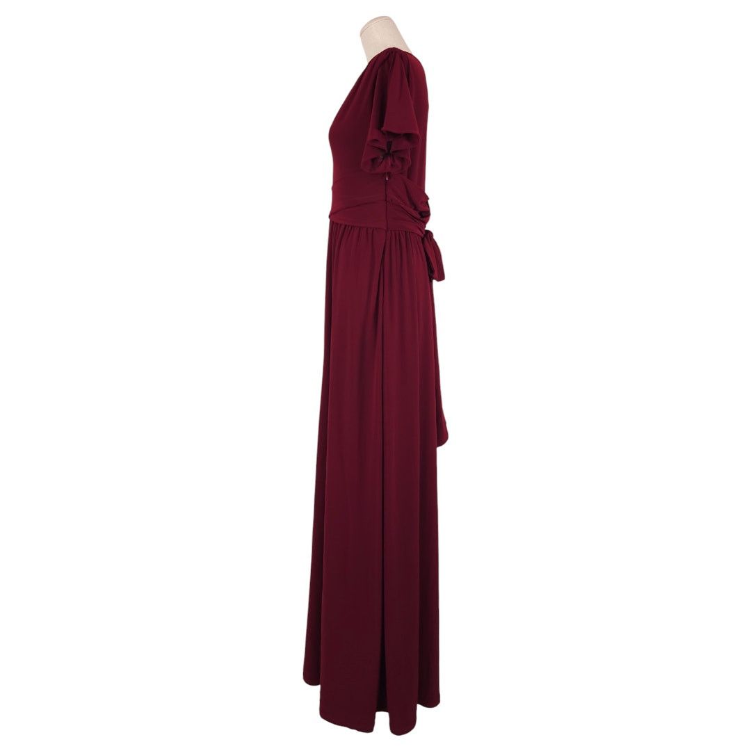 Anthropologie NWT Anthropologie BHLDN Mendoza Dress Burgundy Red Sz 8 Size M / US 6-8 / IT 42-44 - 2 Thumbnail