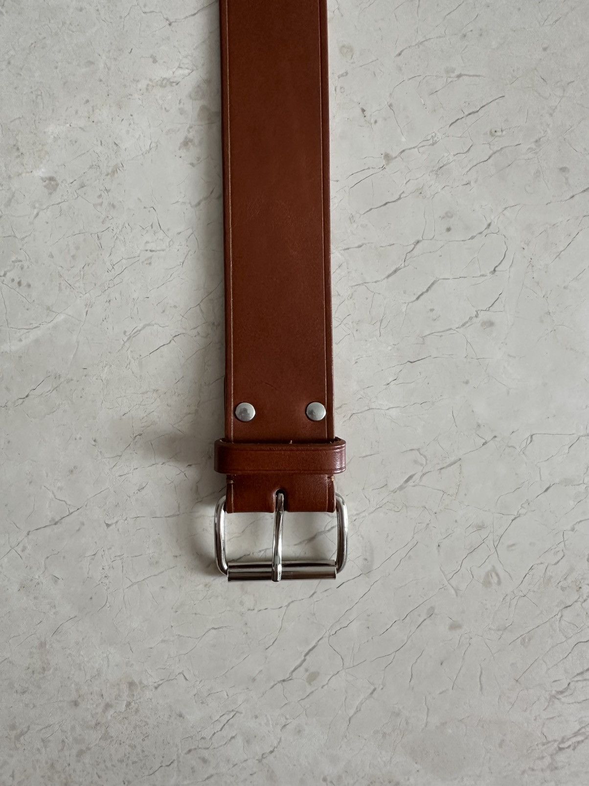 A.P.C. Leather Belt Size 30 - 6 Thumbnail