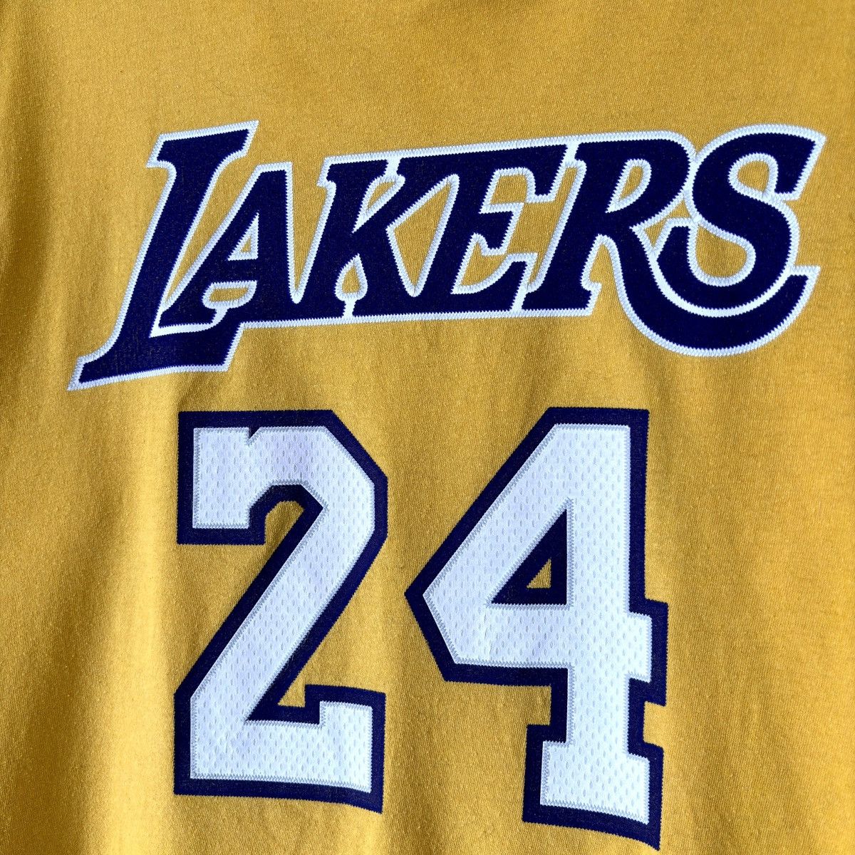 Adidas × NBA 2012 LA Lakers Koby Bryant Yellow T-shirt The Go-to Tee Size US M / EU 48-50 / 2 - 3 Thumbnail