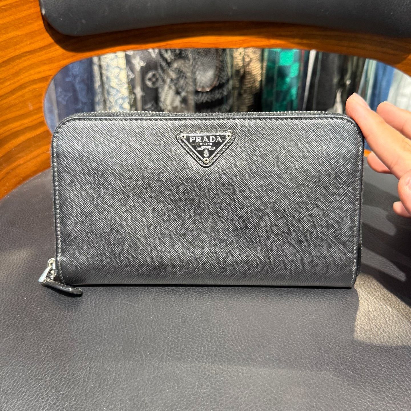 Prada Prada Long Black Wallet one size Men Size ONE SIZE - 1 Thumbnail