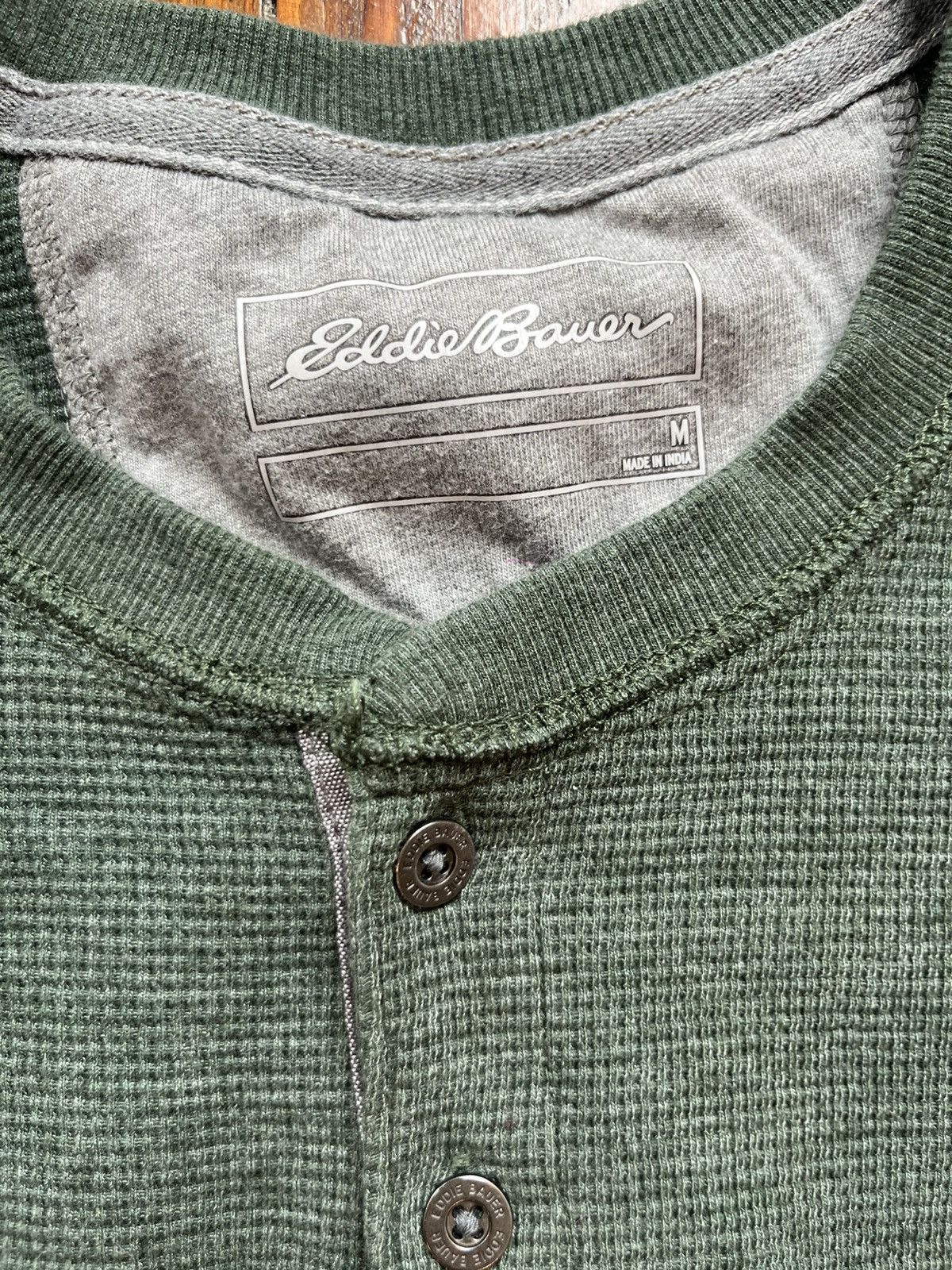 Eddie Bauer Eddie Bauer Green Long Sleeve Thermal Shirt – Men’s Medium Size US M / EU 48-50 / 2 - 3 Thumbnail